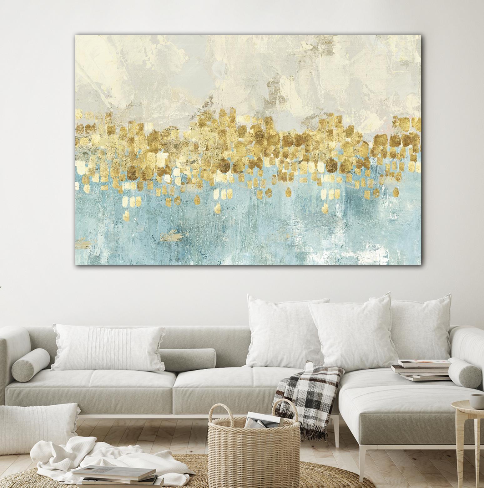 Dancing Stars by PI Studio on GIANT ART - white abstract
