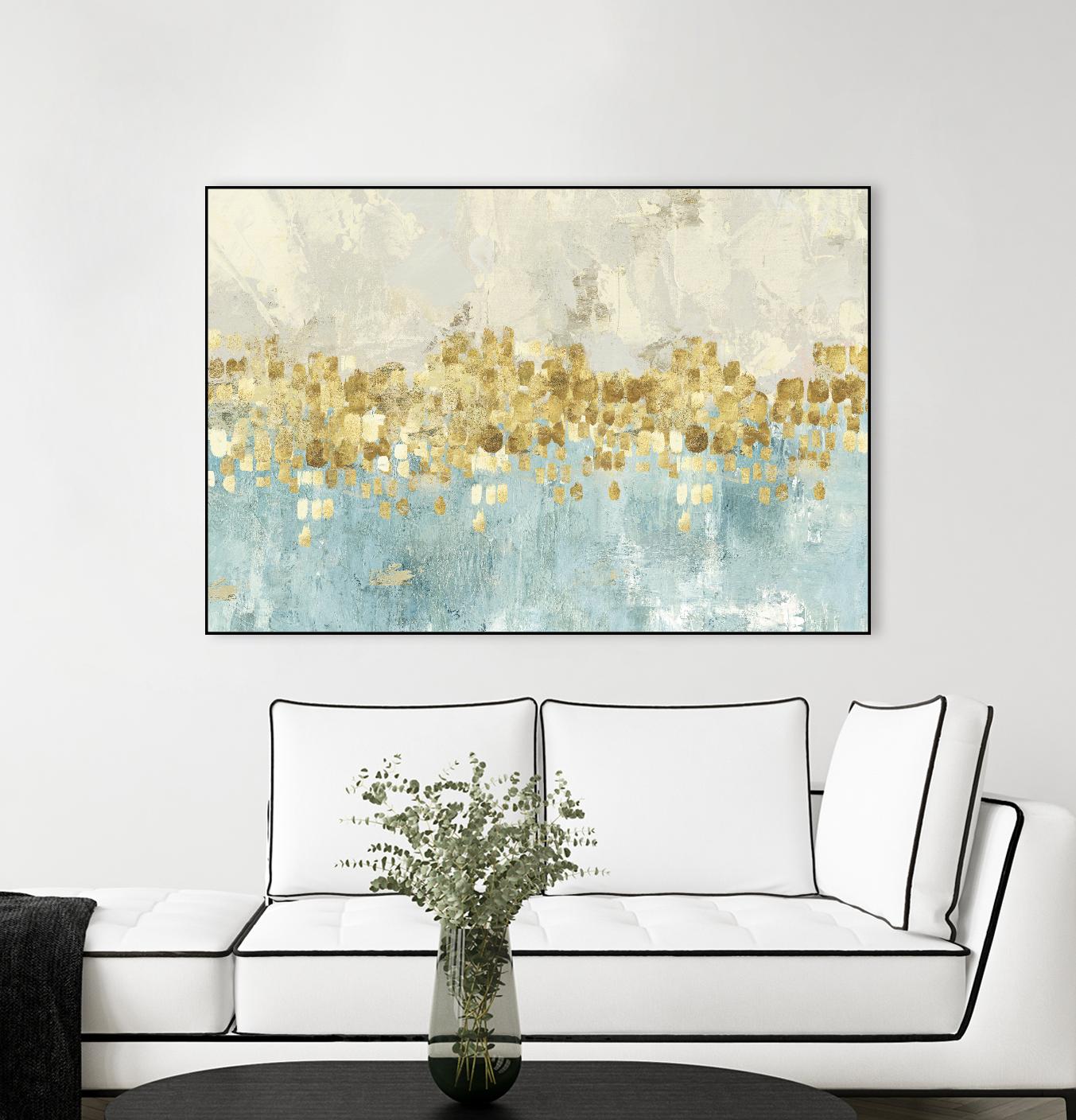 Dancing Stars by PI Studio on GIANT ART - white abstract