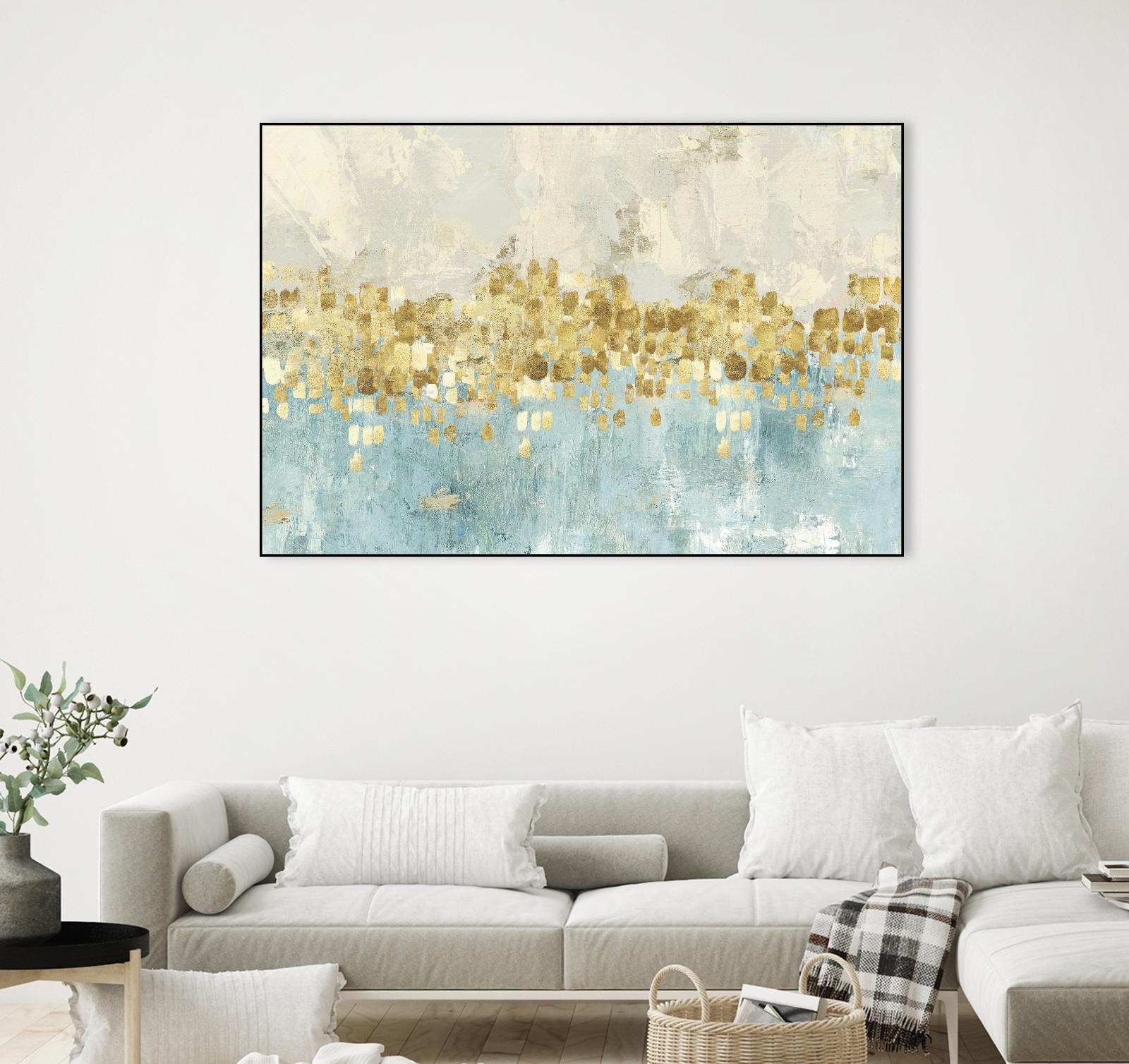 Dancing Stars by PI Studio on GIANT ART - white abstract
