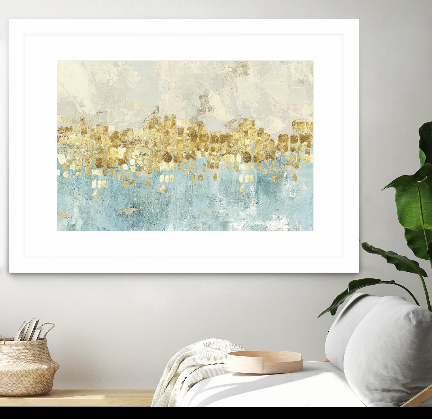 Dancing Stars by PI Studio on GIANT ART - white abstract