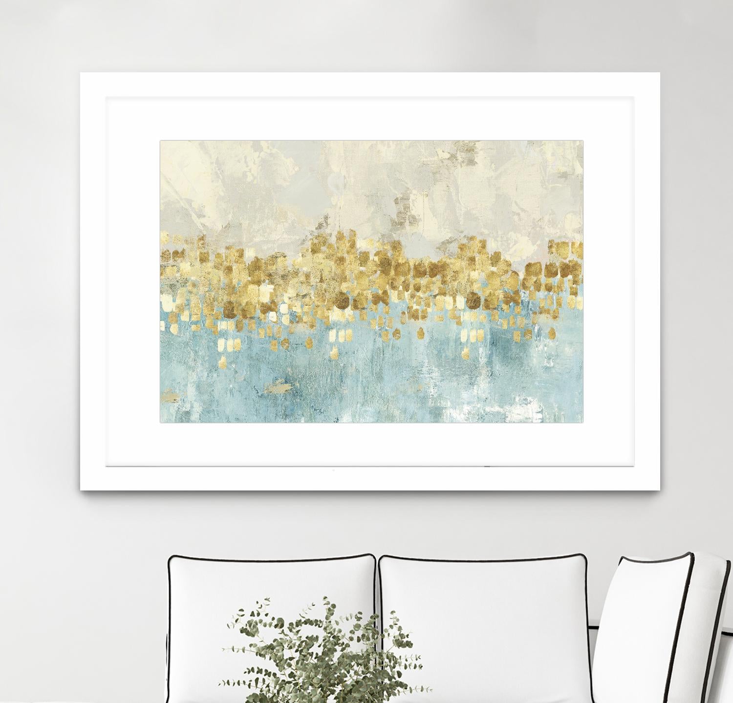 Dancing Stars by PI Studio on GIANT ART - white abstract