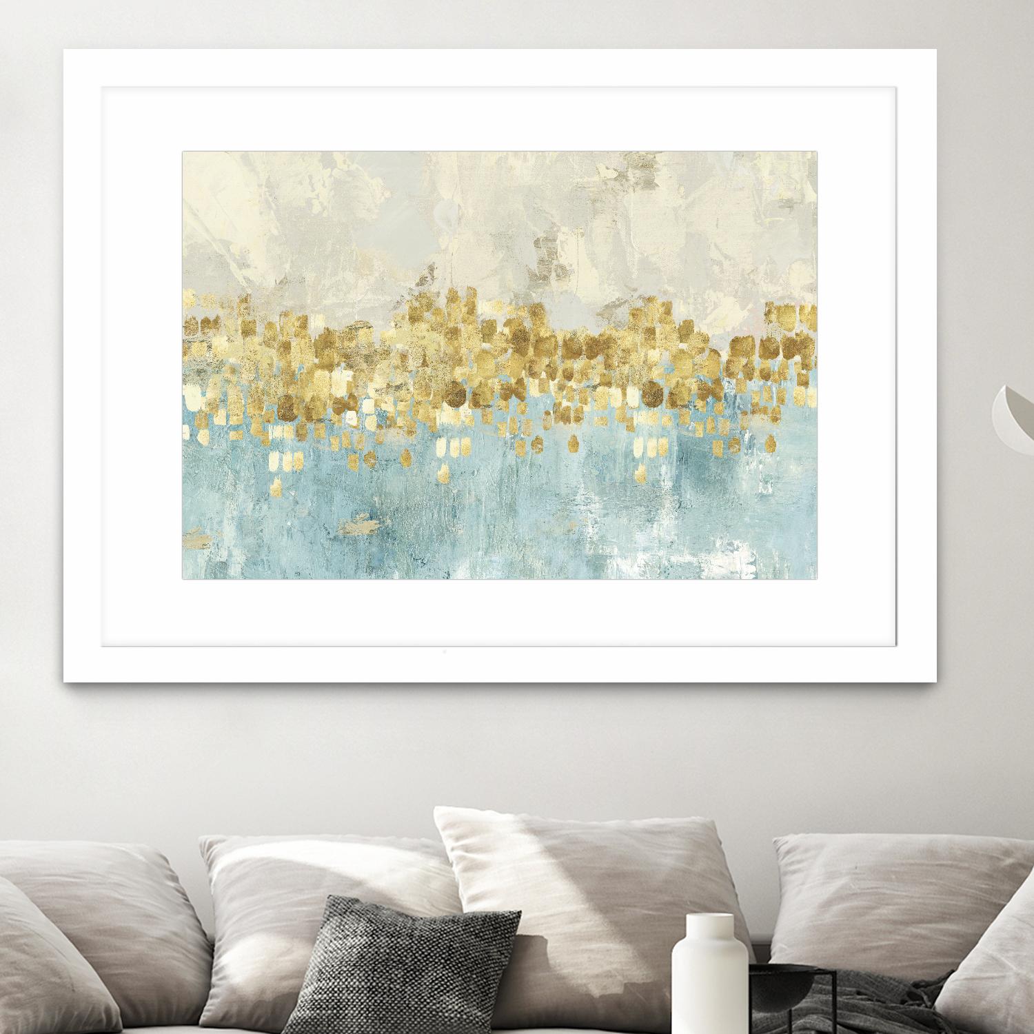 Dancing Stars by PI Studio on GIANT ART - white abstract