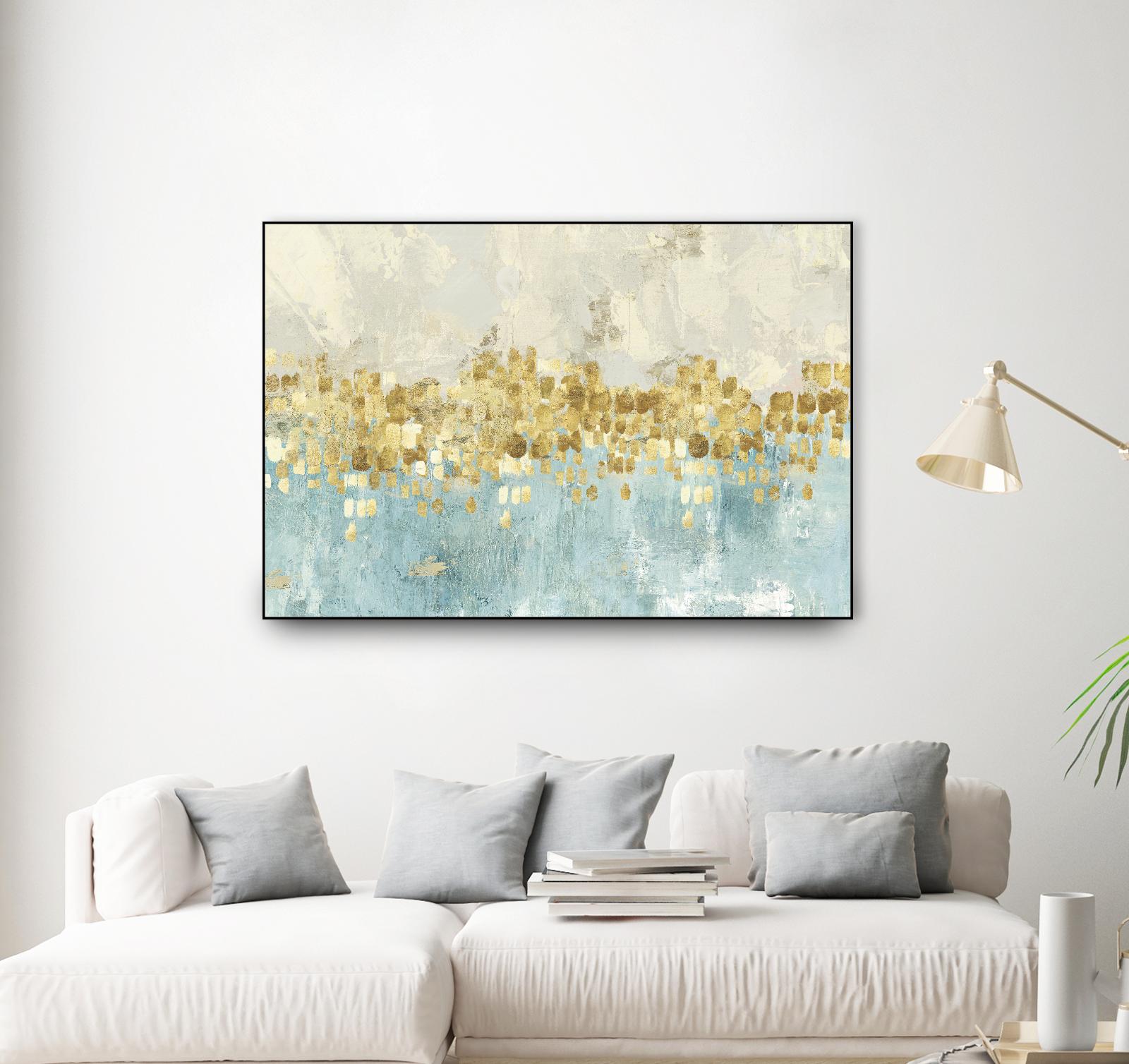 Dancing Stars by PI Studio on GIANT ART - white abstract