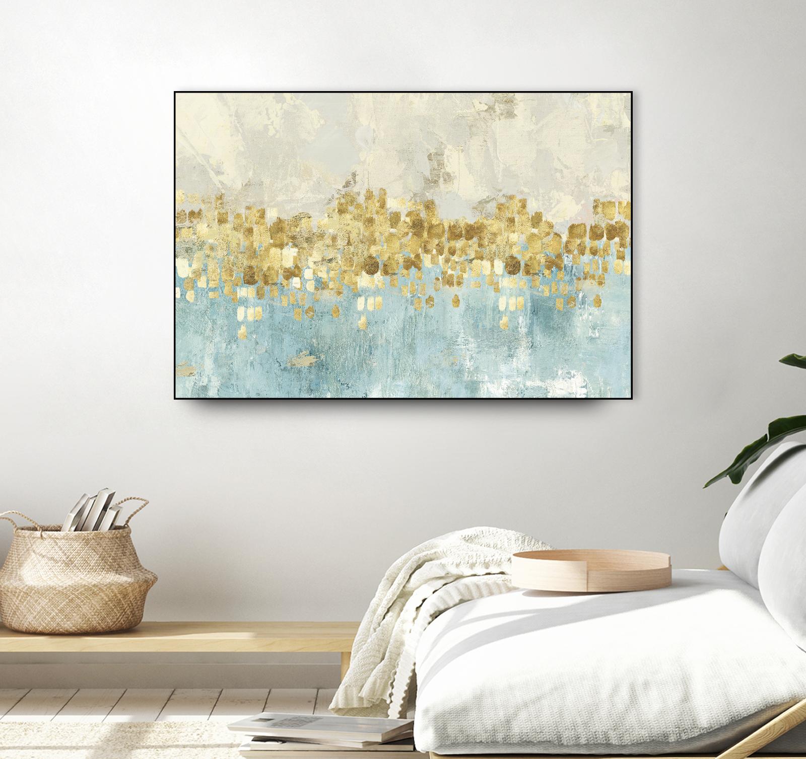 Dancing Stars by PI Studio on GIANT ART - white abstract