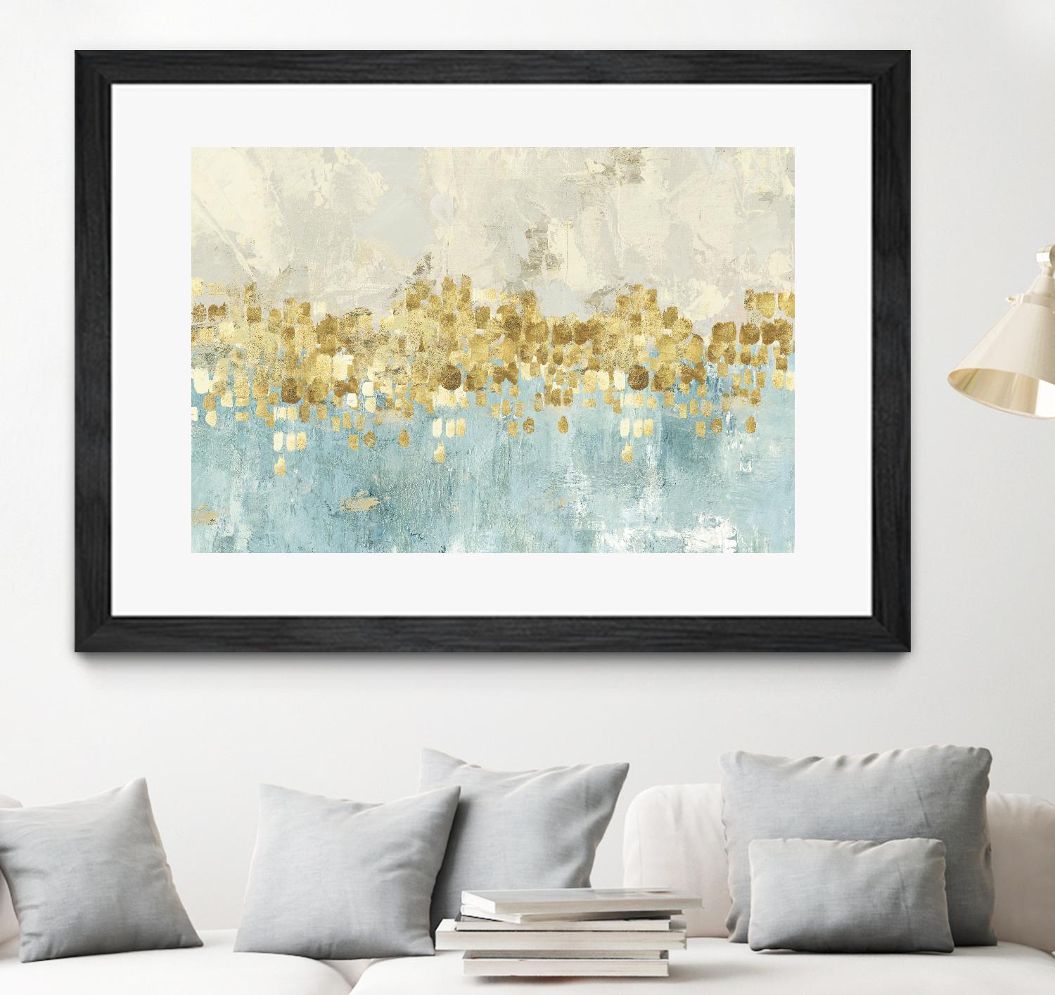 Dancing Stars by PI Studio on GIANT ART - white abstract