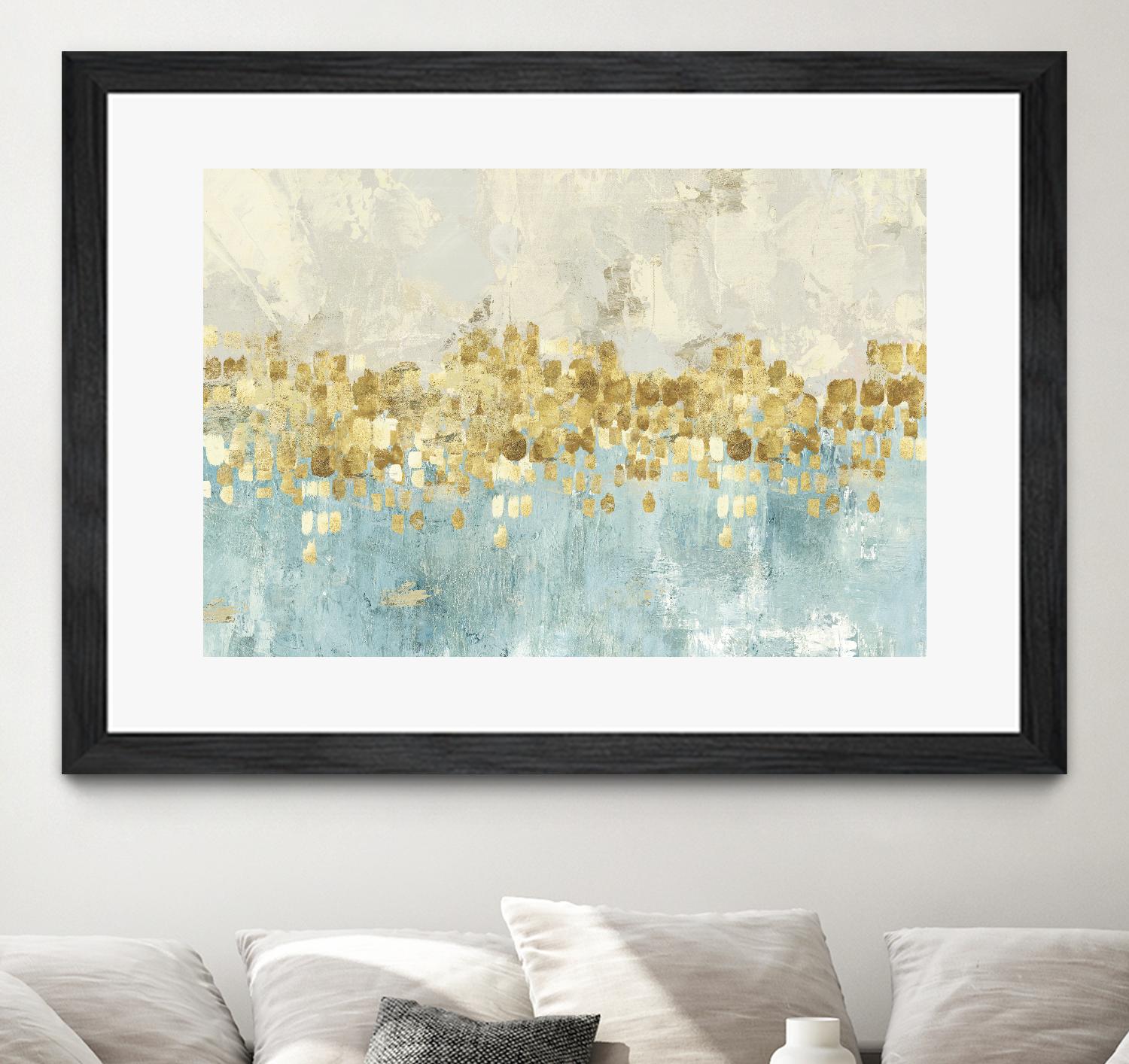 Dancing Stars by PI Studio on GIANT ART - white abstract