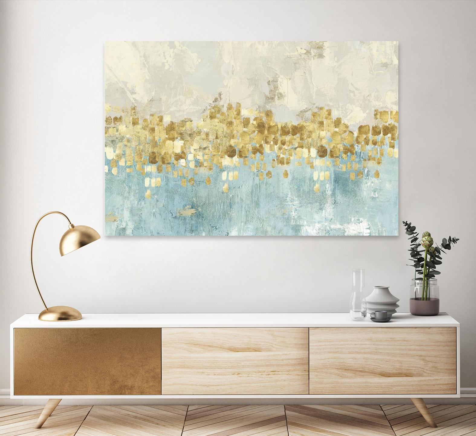 Dancing Stars by PI Studio on GIANT ART - white abstract