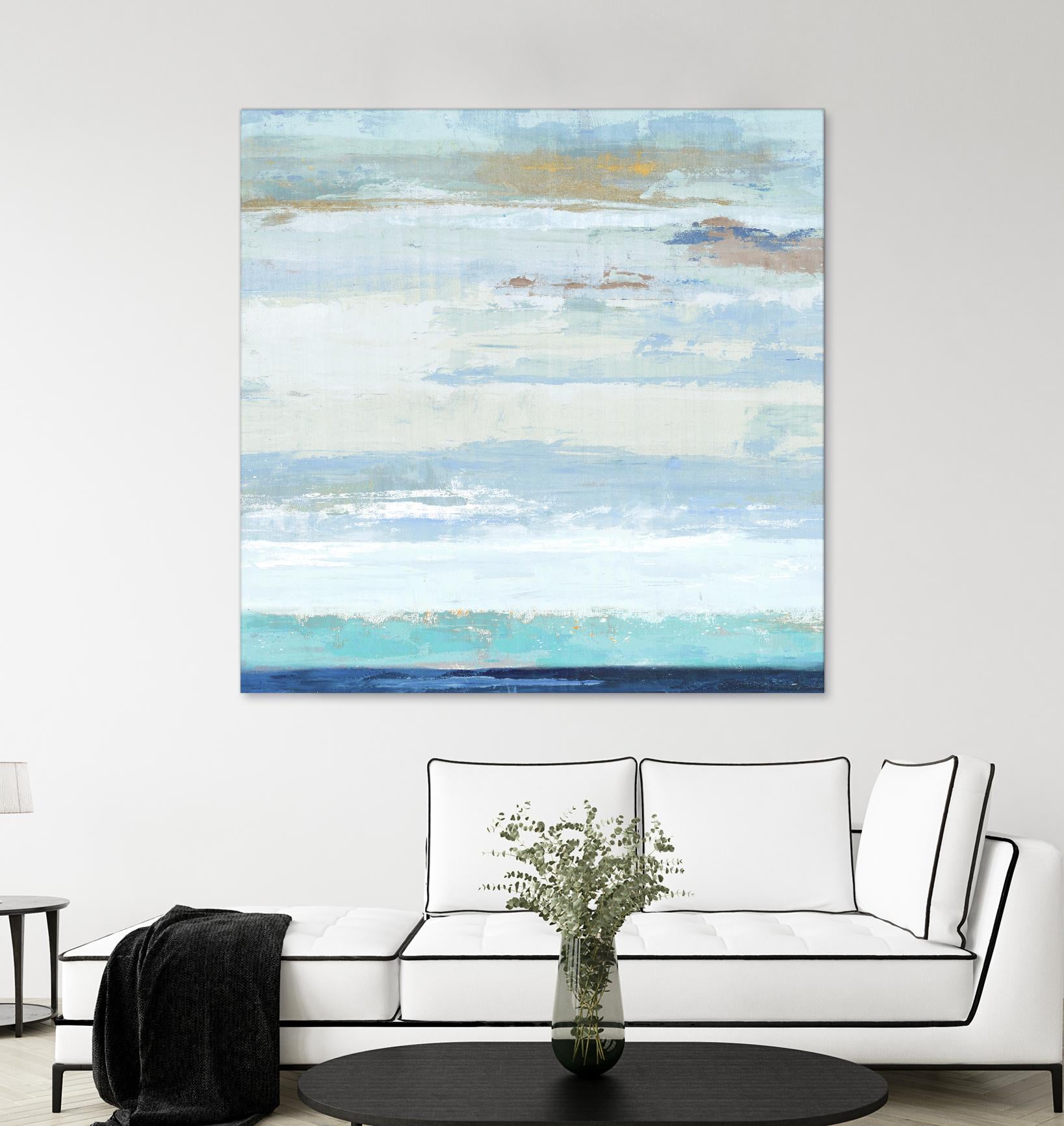 Sea Shore I by PI Studio on GIANT ART - blue abstract
