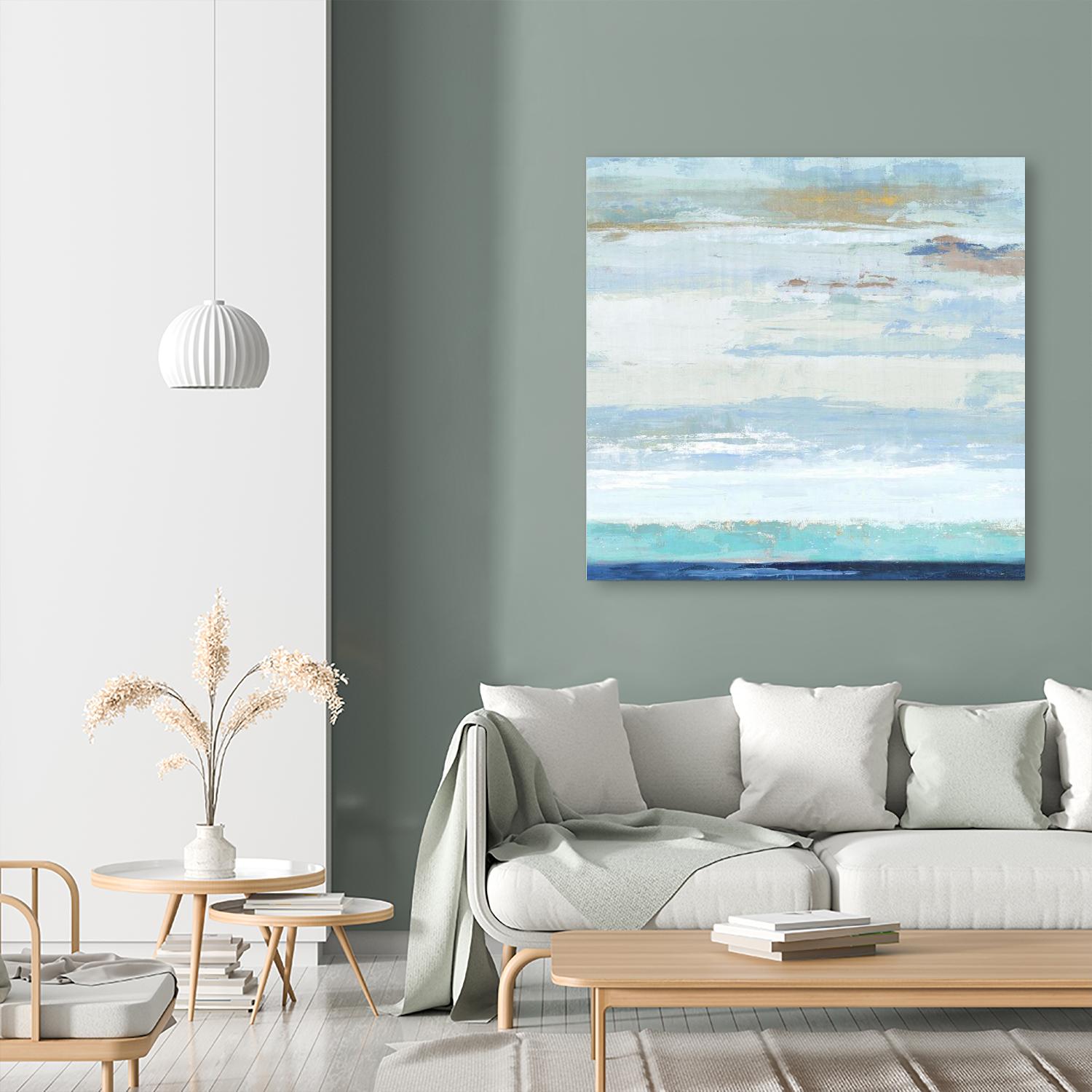 Sea Shore I by PI Studio on GIANT ART - blue abstract