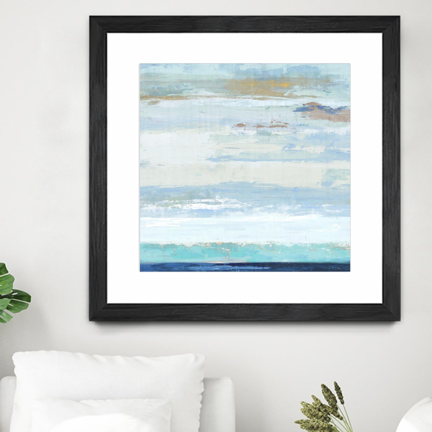 Sea Shore I by PI Studio on GIANT ART - blue abstract