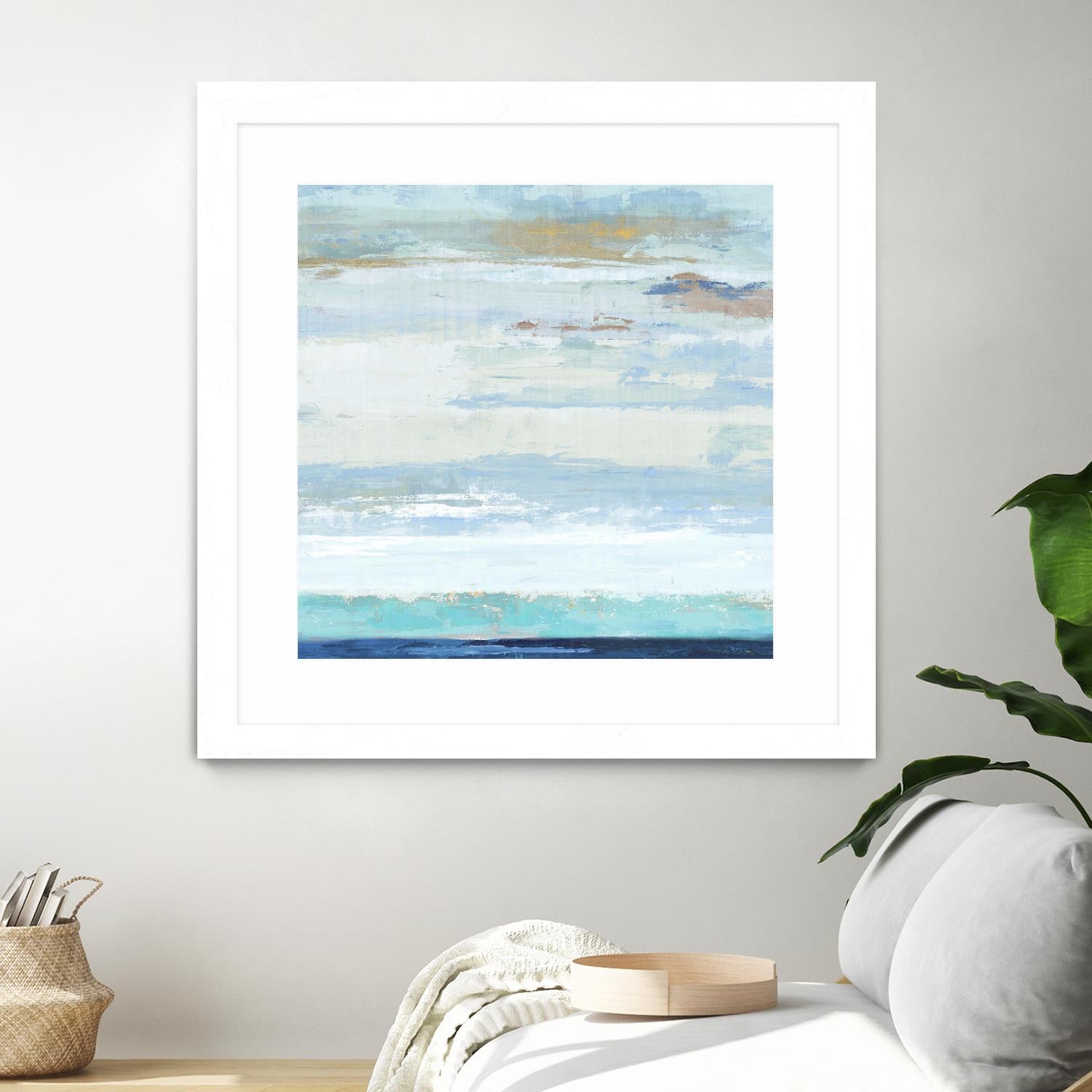 Sea Shore I by PI Studio on GIANT ART - blue abstract