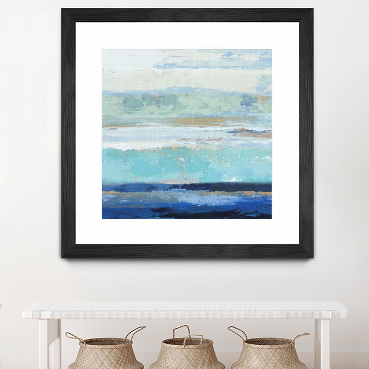 Sea Shore II by PI Studio on GIANT ART - turquoise abstract