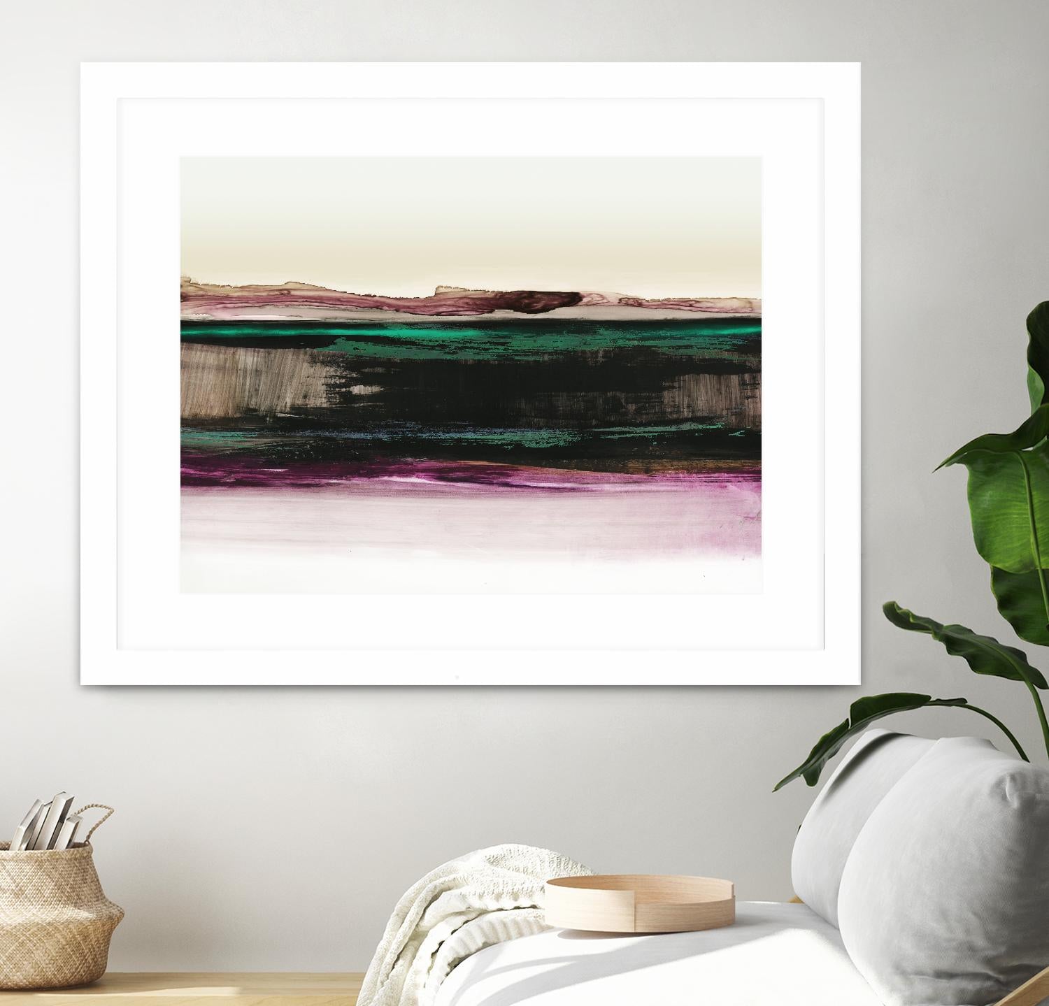 Bella by PI Studio on GIANT ART - green abstract