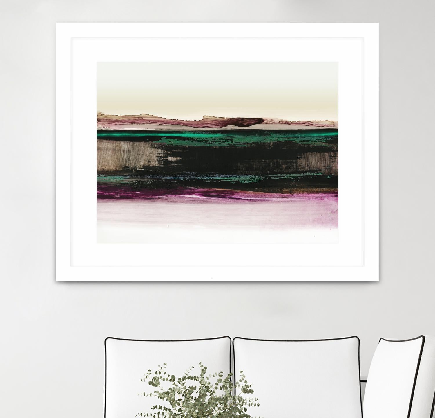 Bella by PI Studio on GIANT ART - green abstract