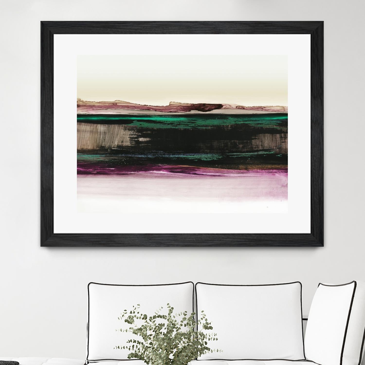 Bella by PI Studio on GIANT ART - green abstract