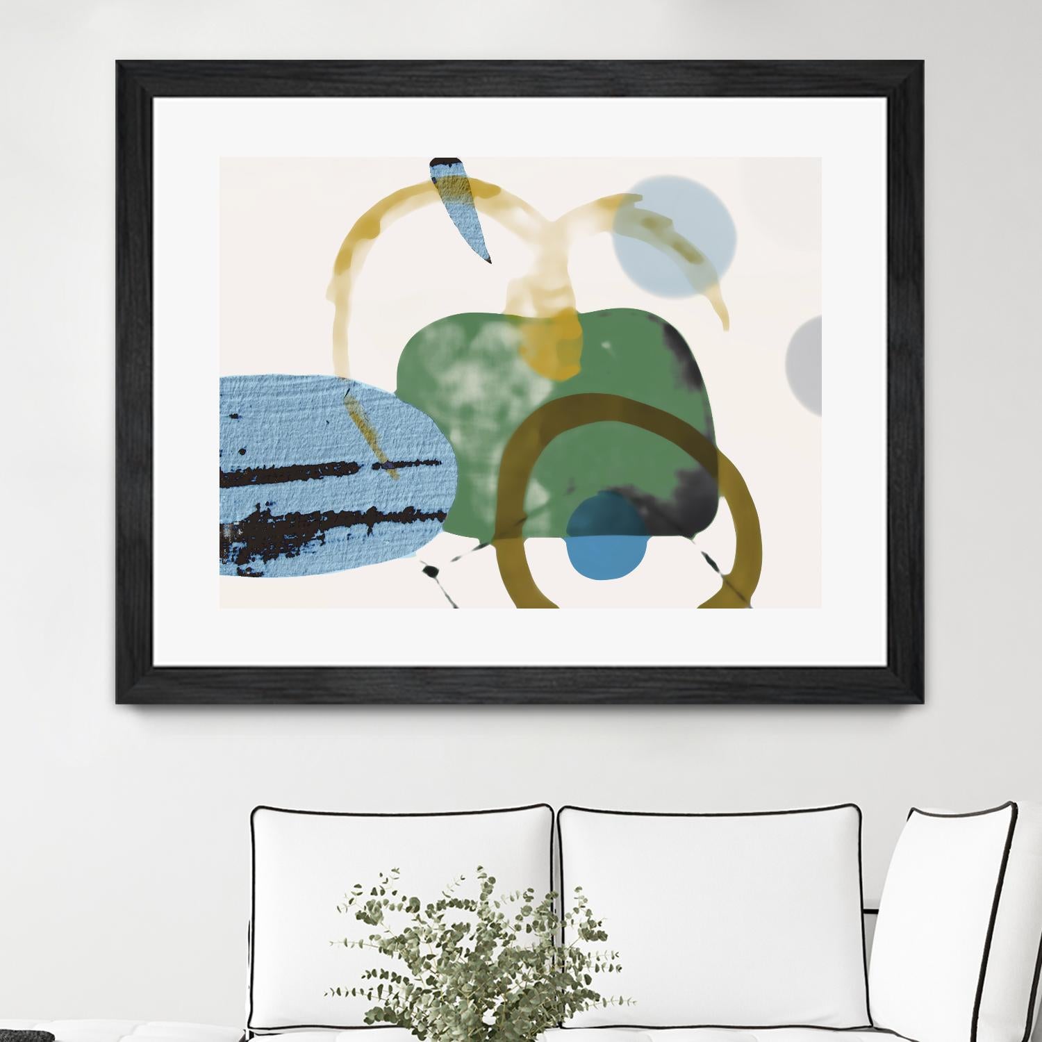 Your Smile II by PI Studio on GIANT ART - white abstract