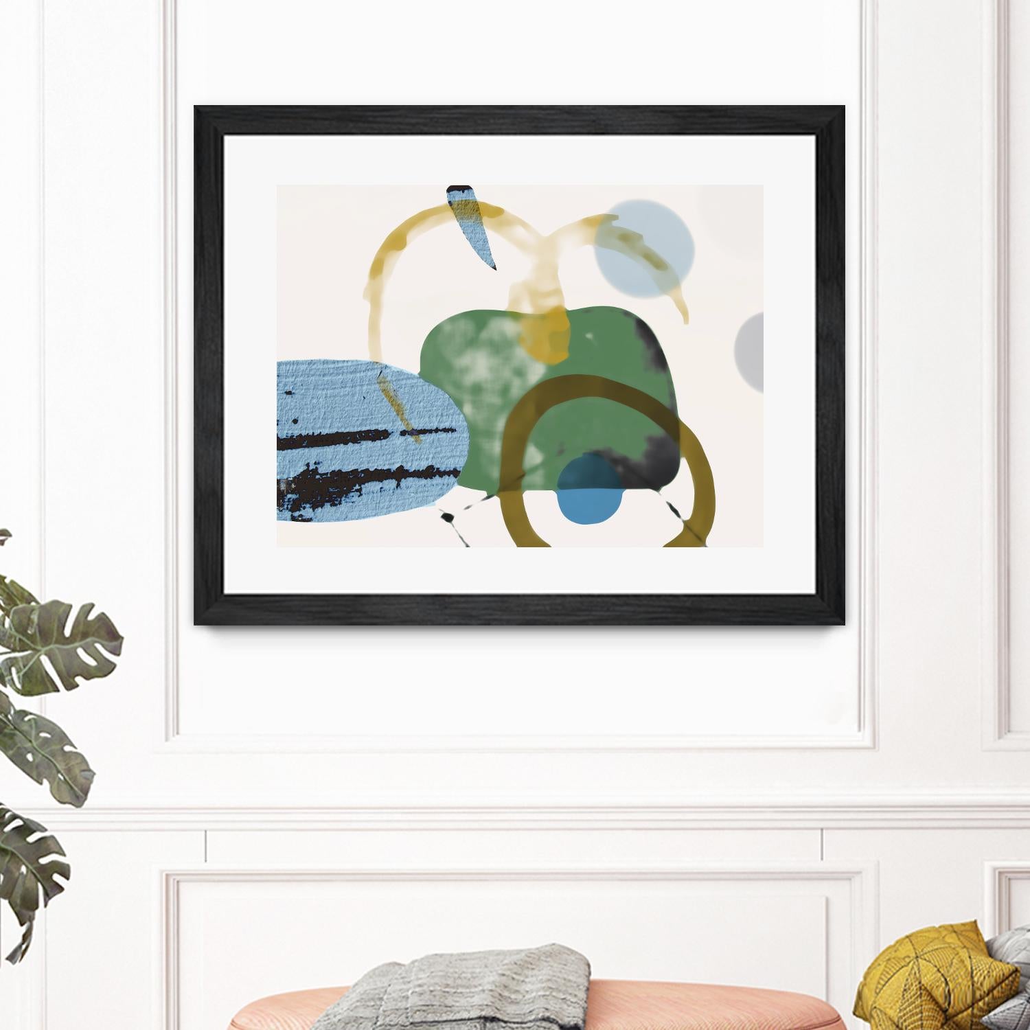 Your Smile II by PI Studio on GIANT ART - white abstract