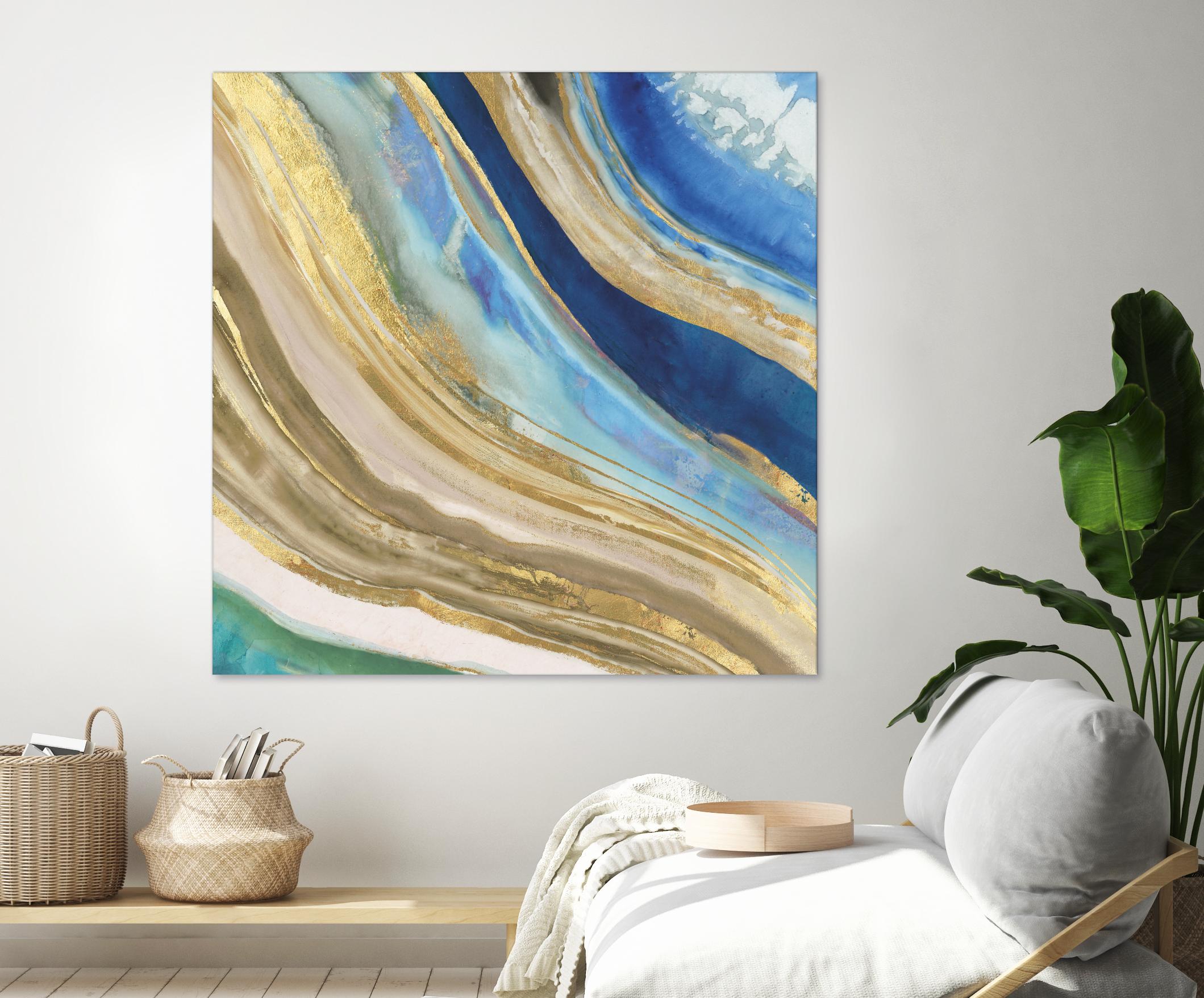 Agate II by PI Studio on GIANT ART - blue abstract