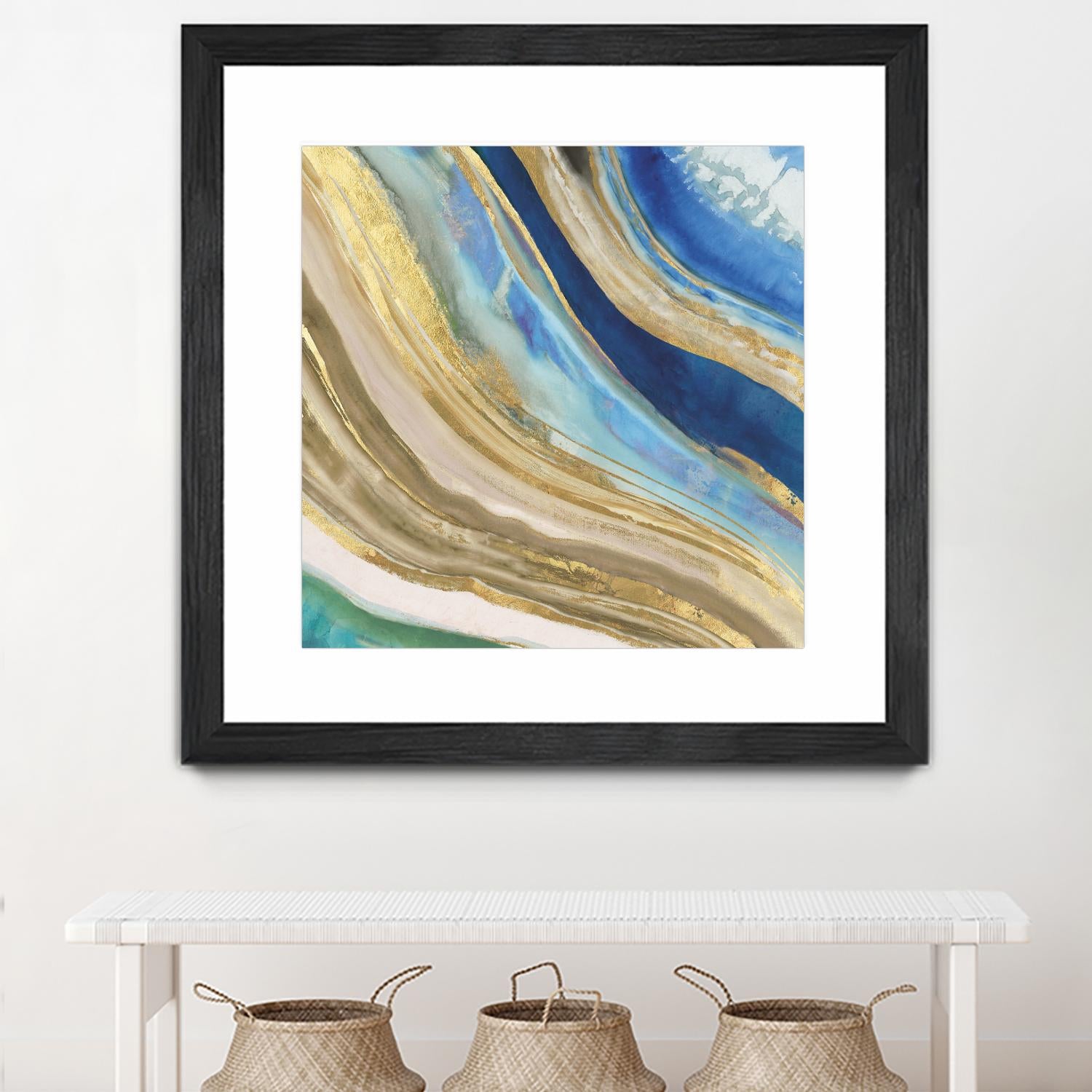 Agate II by PI Studio on GIANT ART - blue abstract