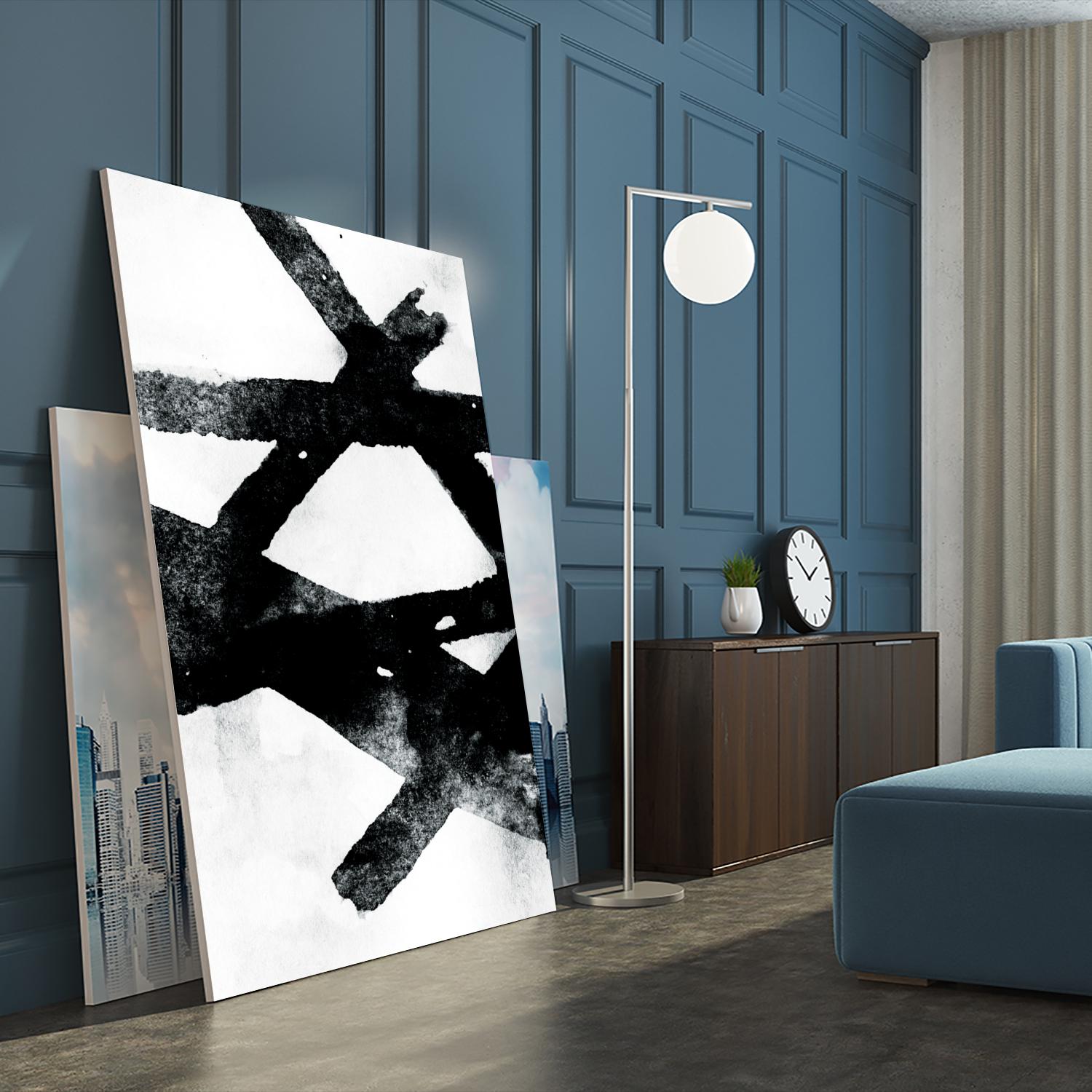 Gestures I by PI Galerie on GIANT ART - white abstract
