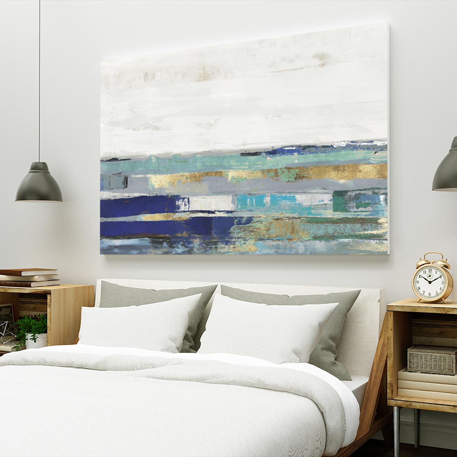 Way to Go by PI Studio on GIANT ART - blue abstract