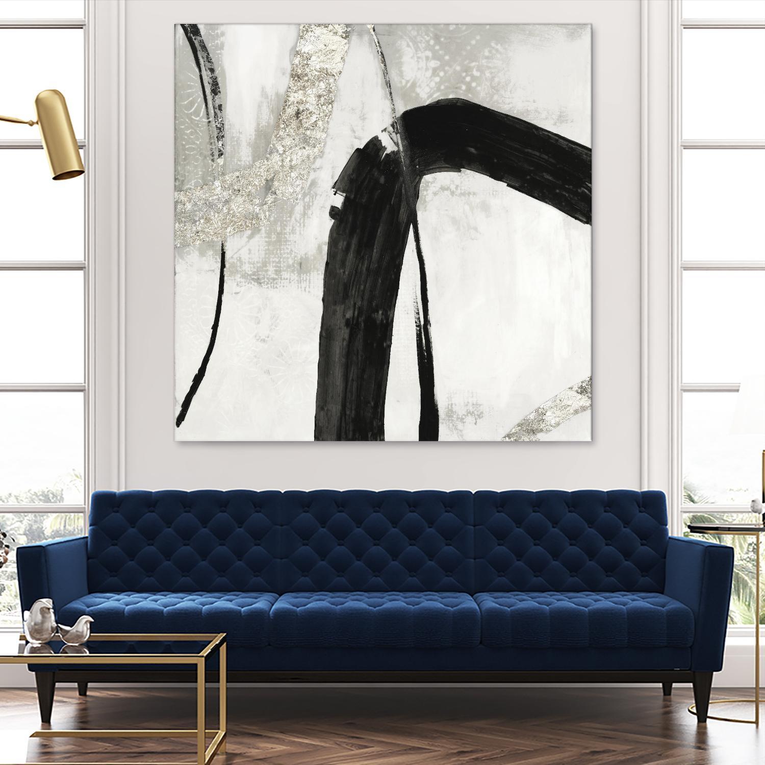 Black Ink II by PI Studio on GIANT ART - white abstract