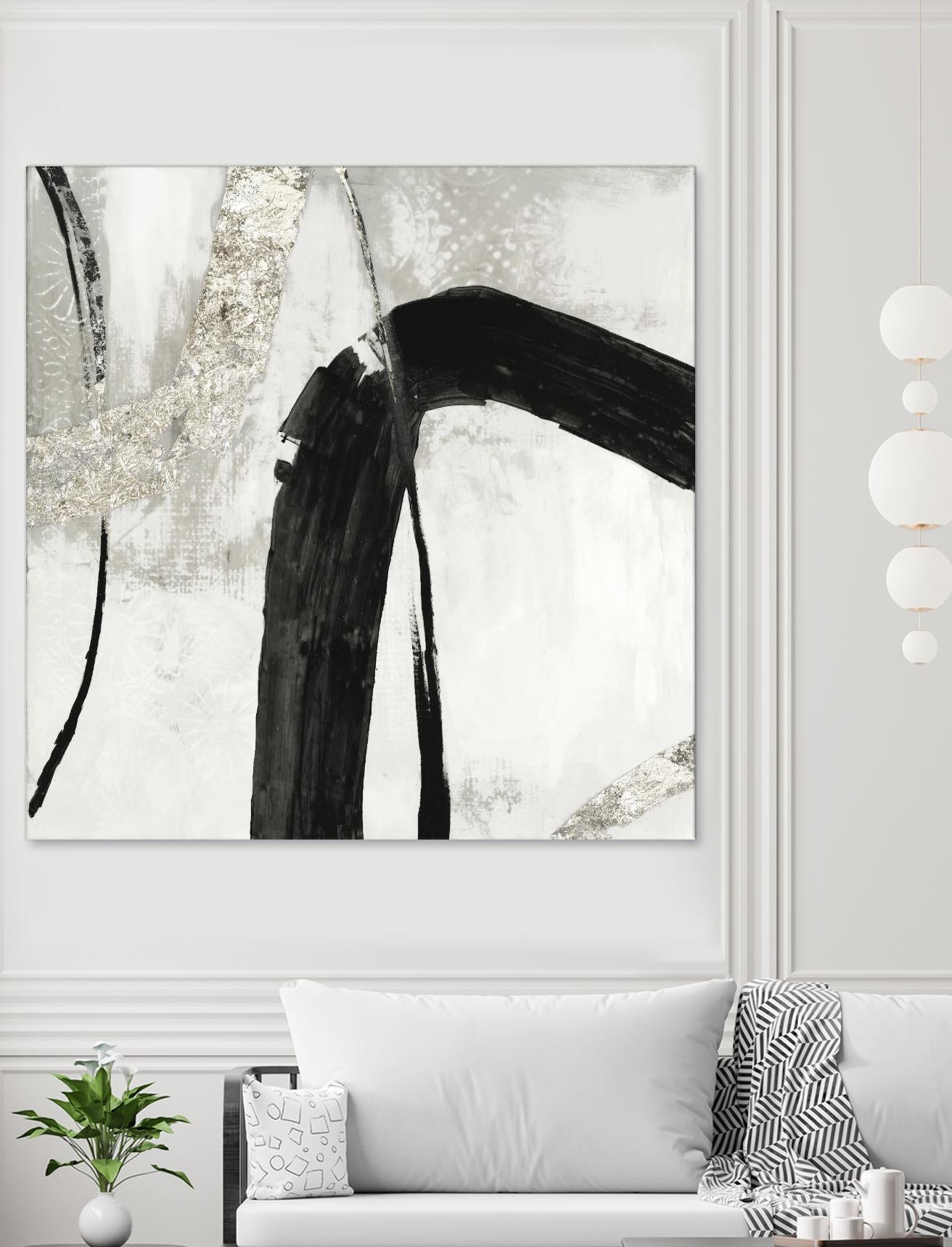 Black Ink II by PI Studio on GIANT ART - white abstract