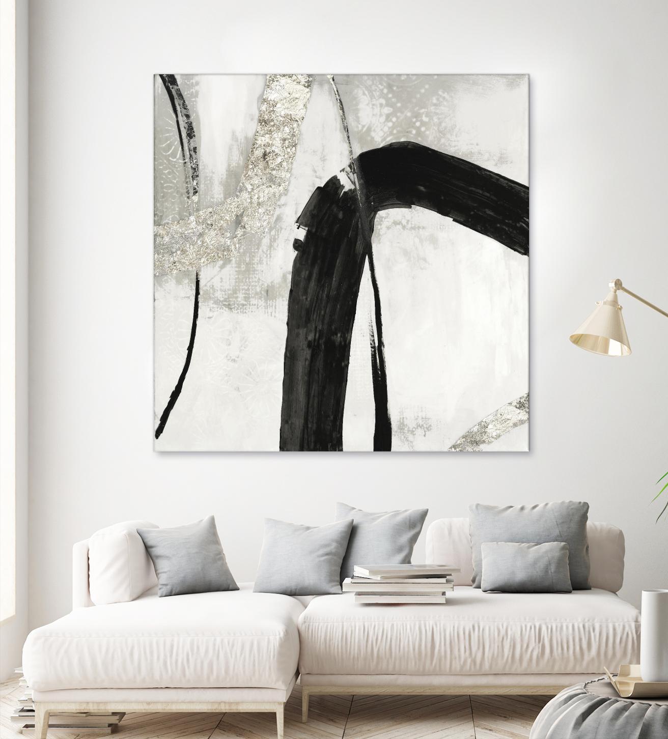 Black Ink II by PI Studio on GIANT ART - white abstract