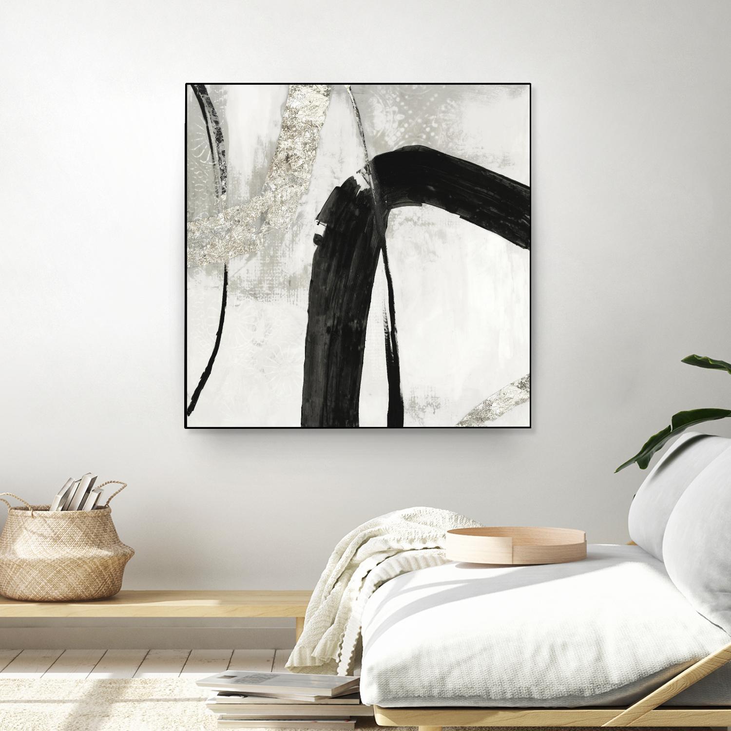 Black Ink II by PI Studio on GIANT ART - white abstract