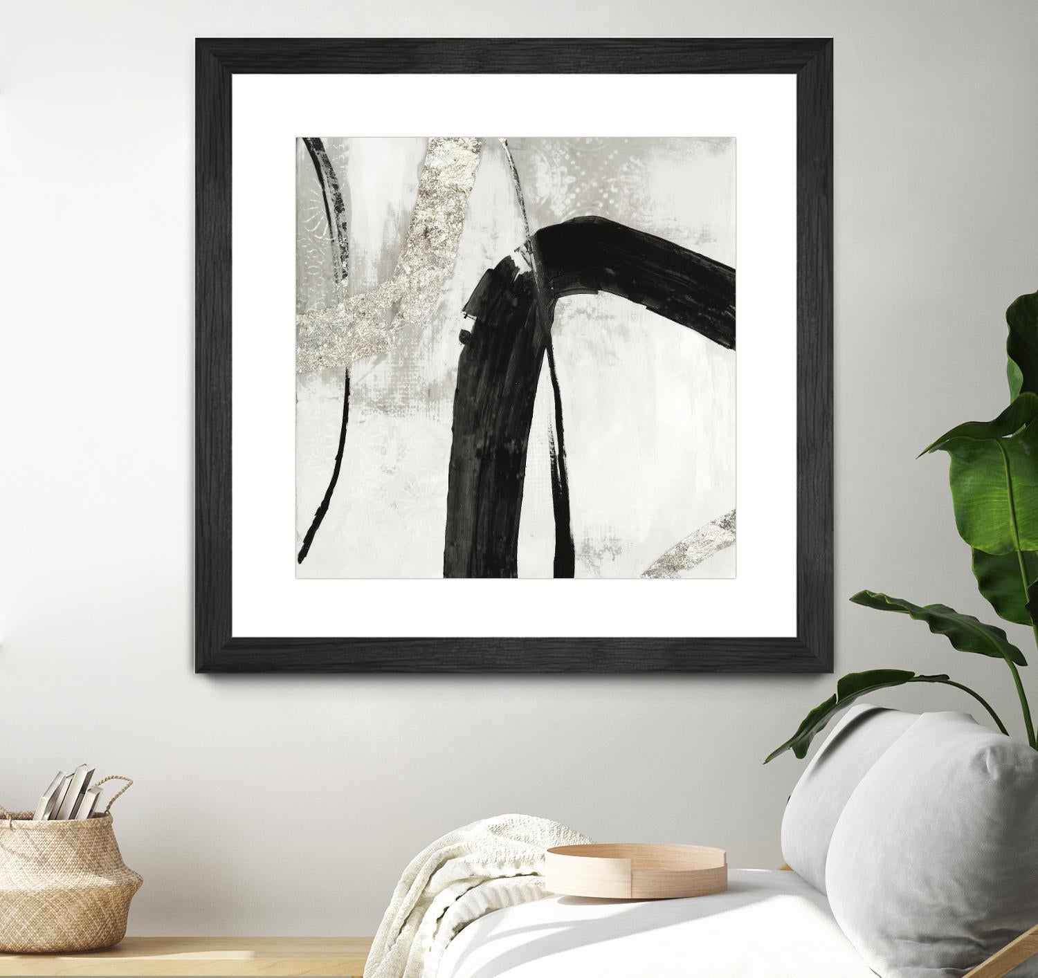 Black Ink II by PI Studio on GIANT ART - white abstract