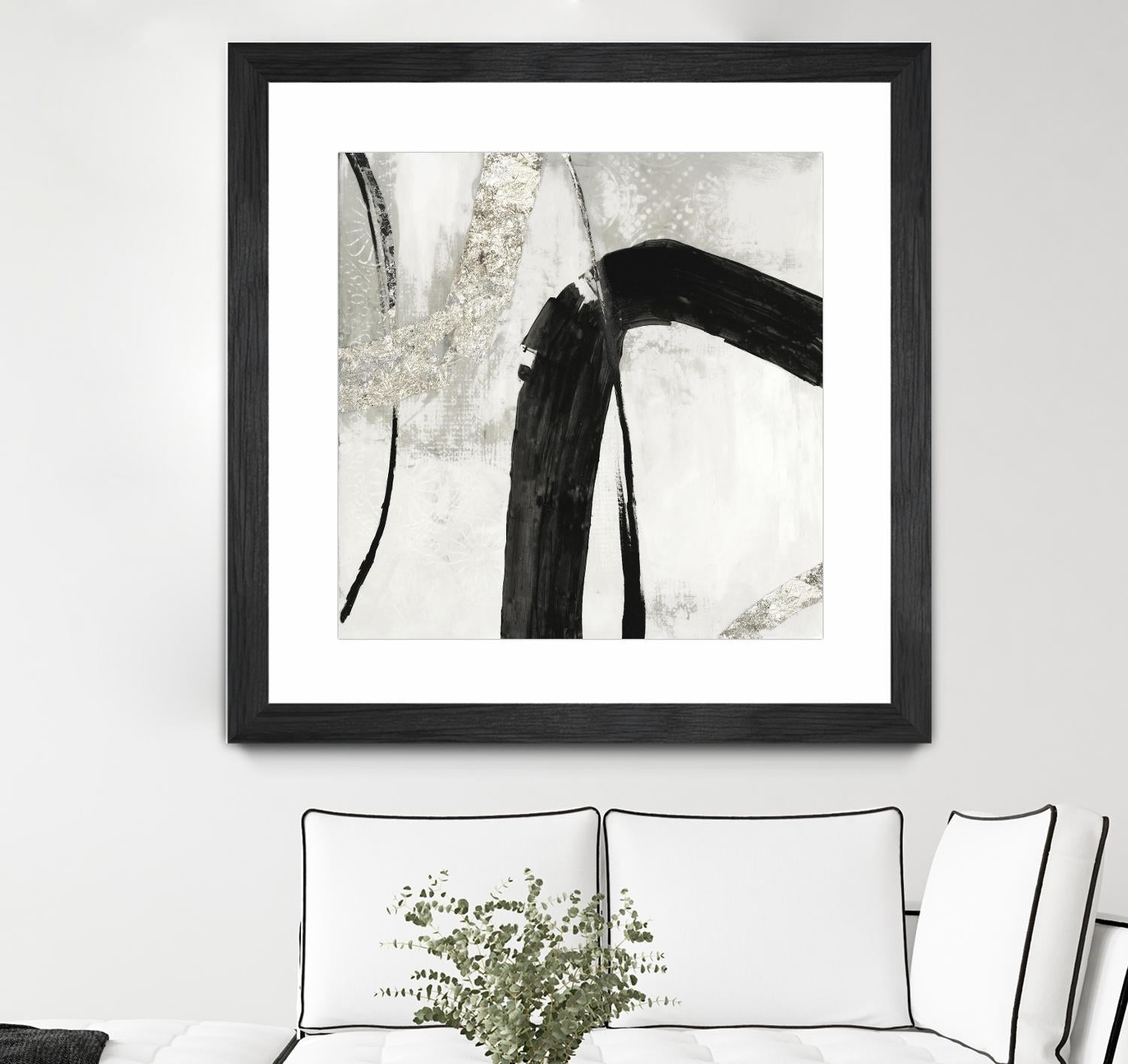 Black Ink II by PI Studio on GIANT ART - white abstract