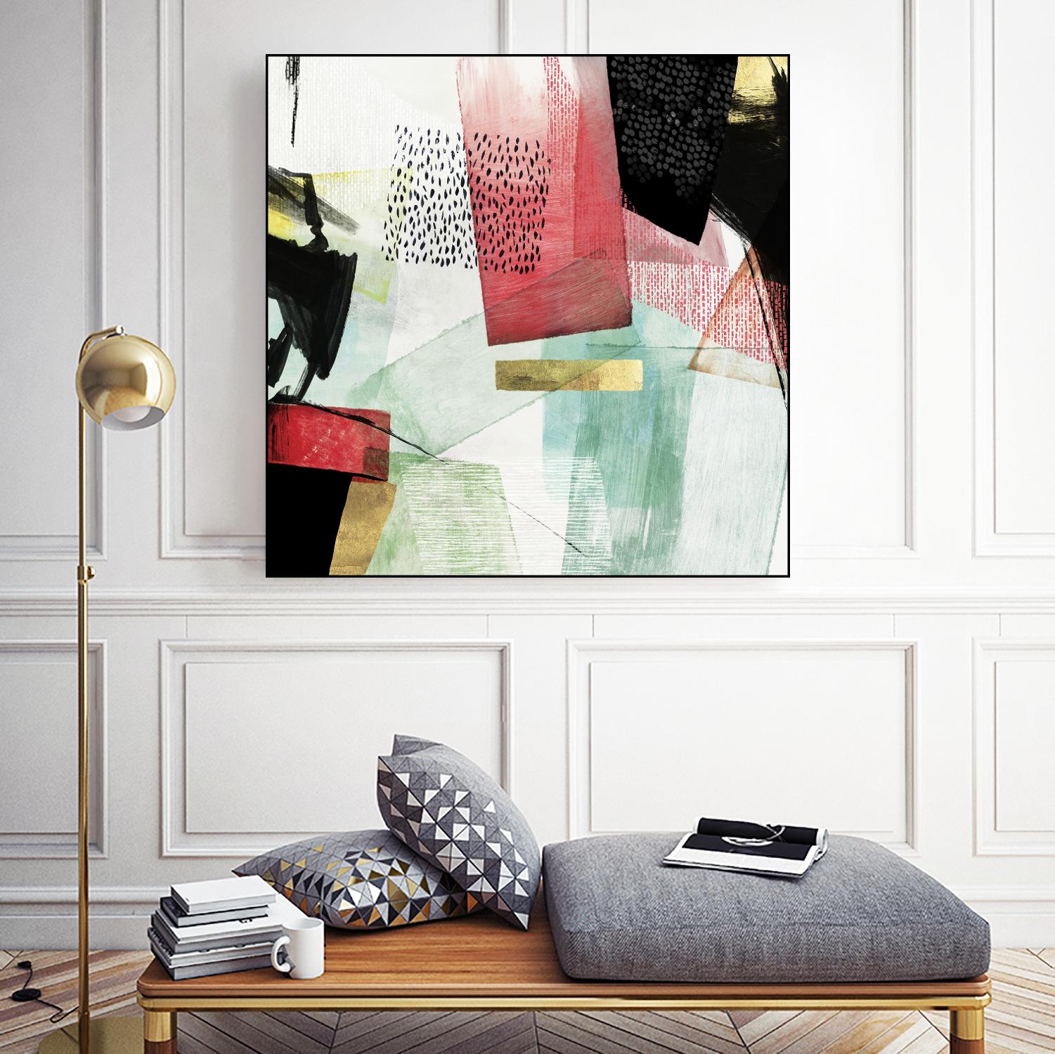 Transparent II by PI Studio on GIANT ART - white abstract