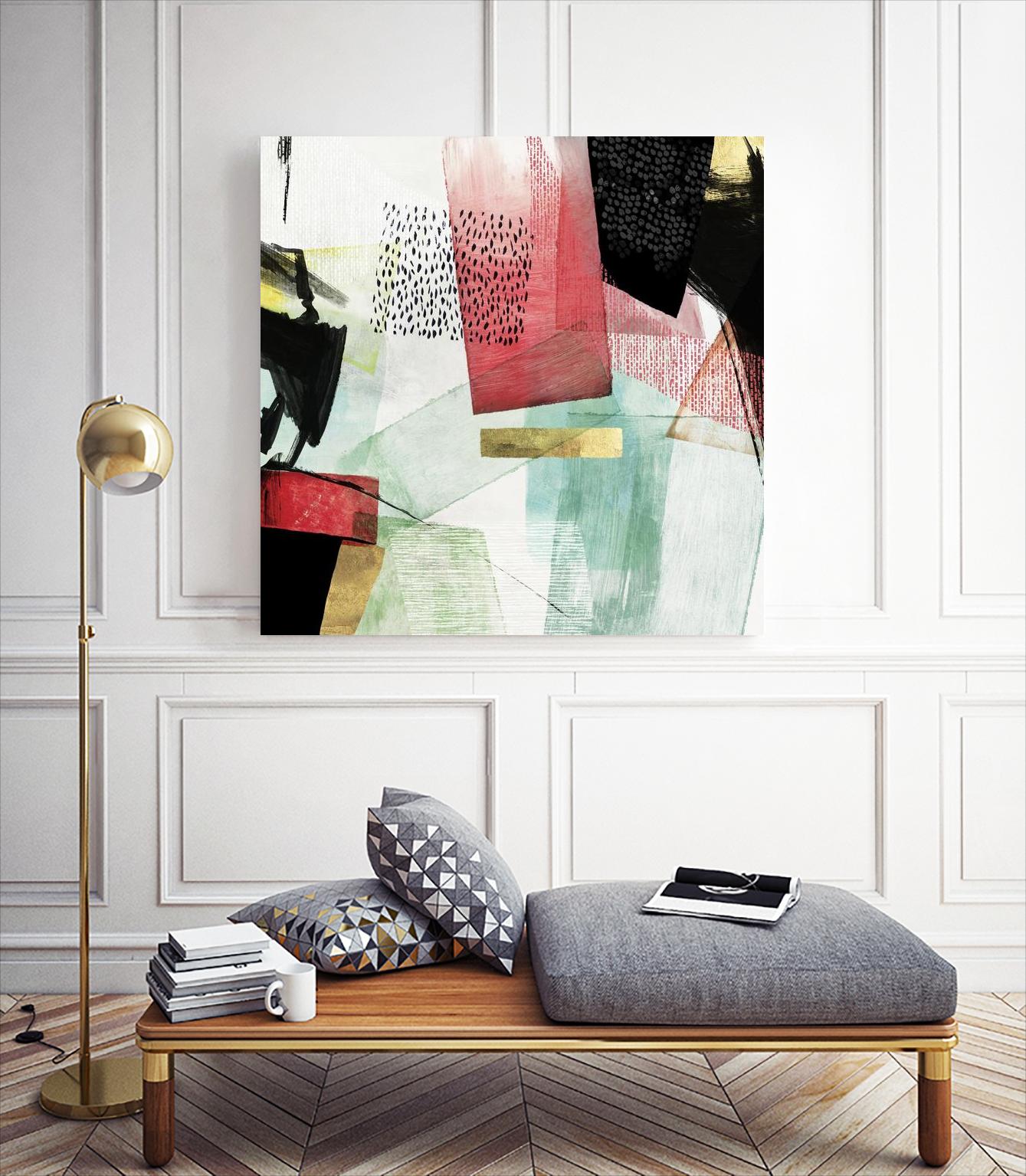 Transparent II by PI Studio on GIANT ART - white abstract