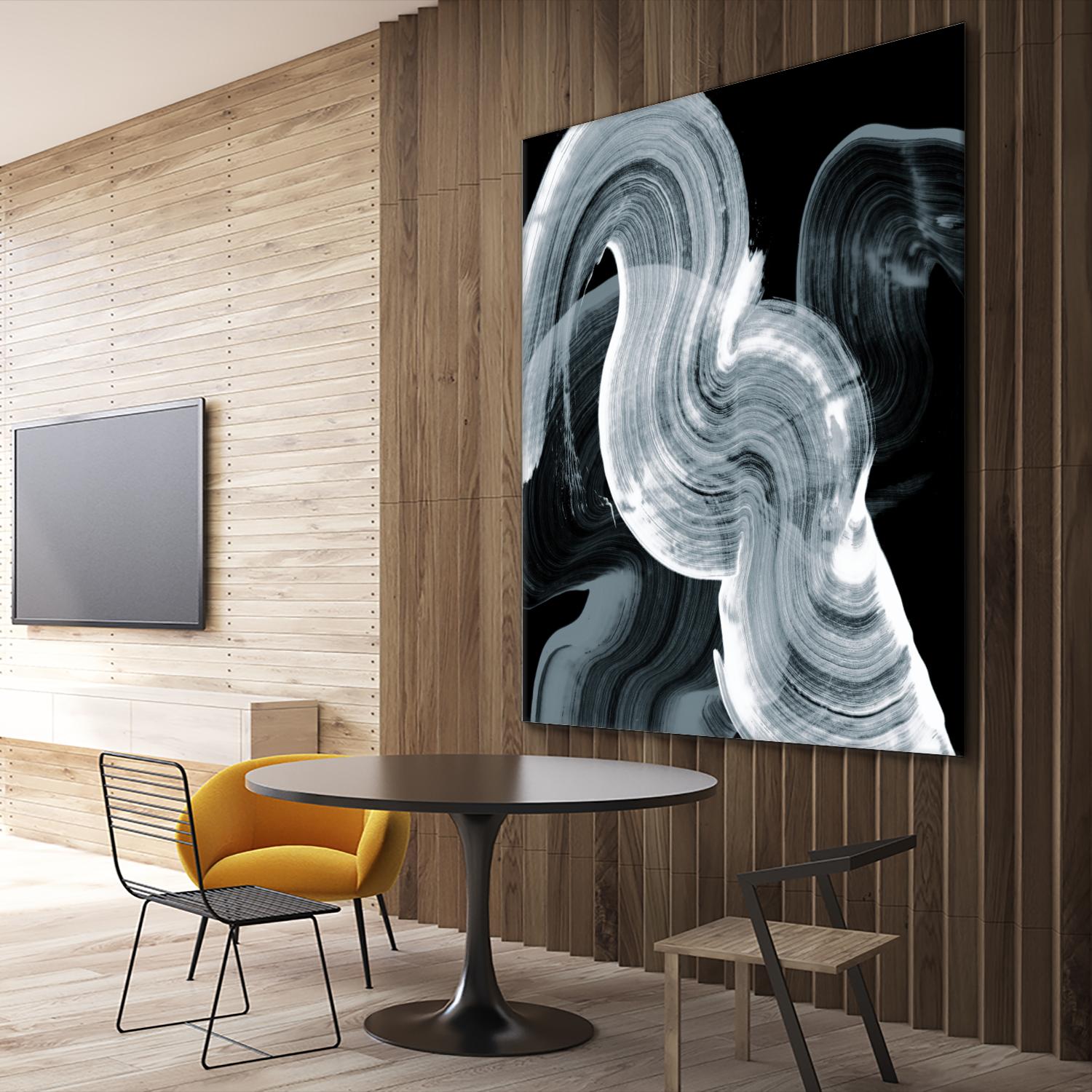 Swirl II by PI Studio on GIANT ART - white abstract