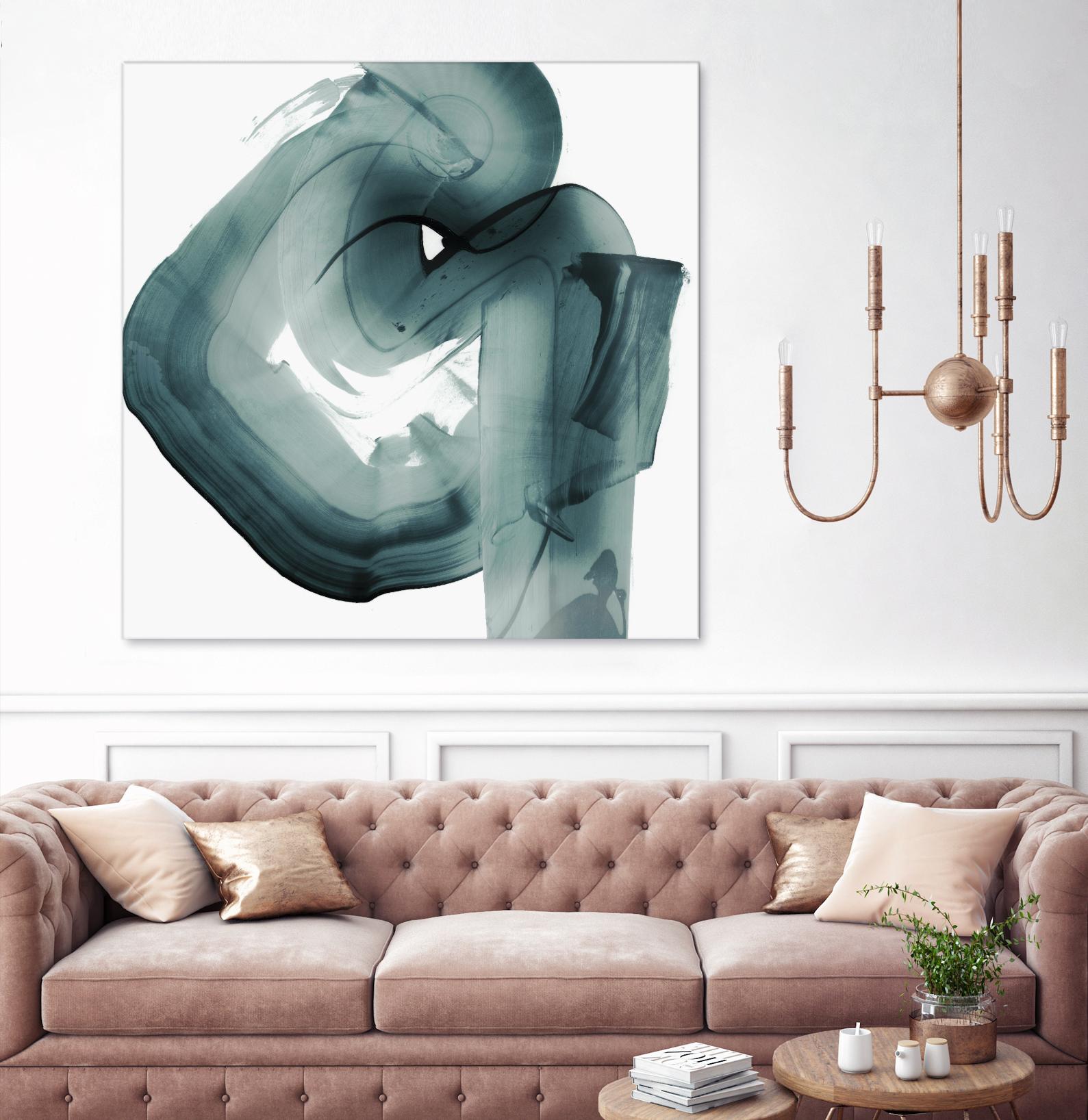Swirl V by PI Studio on GIANT ART - white abstract