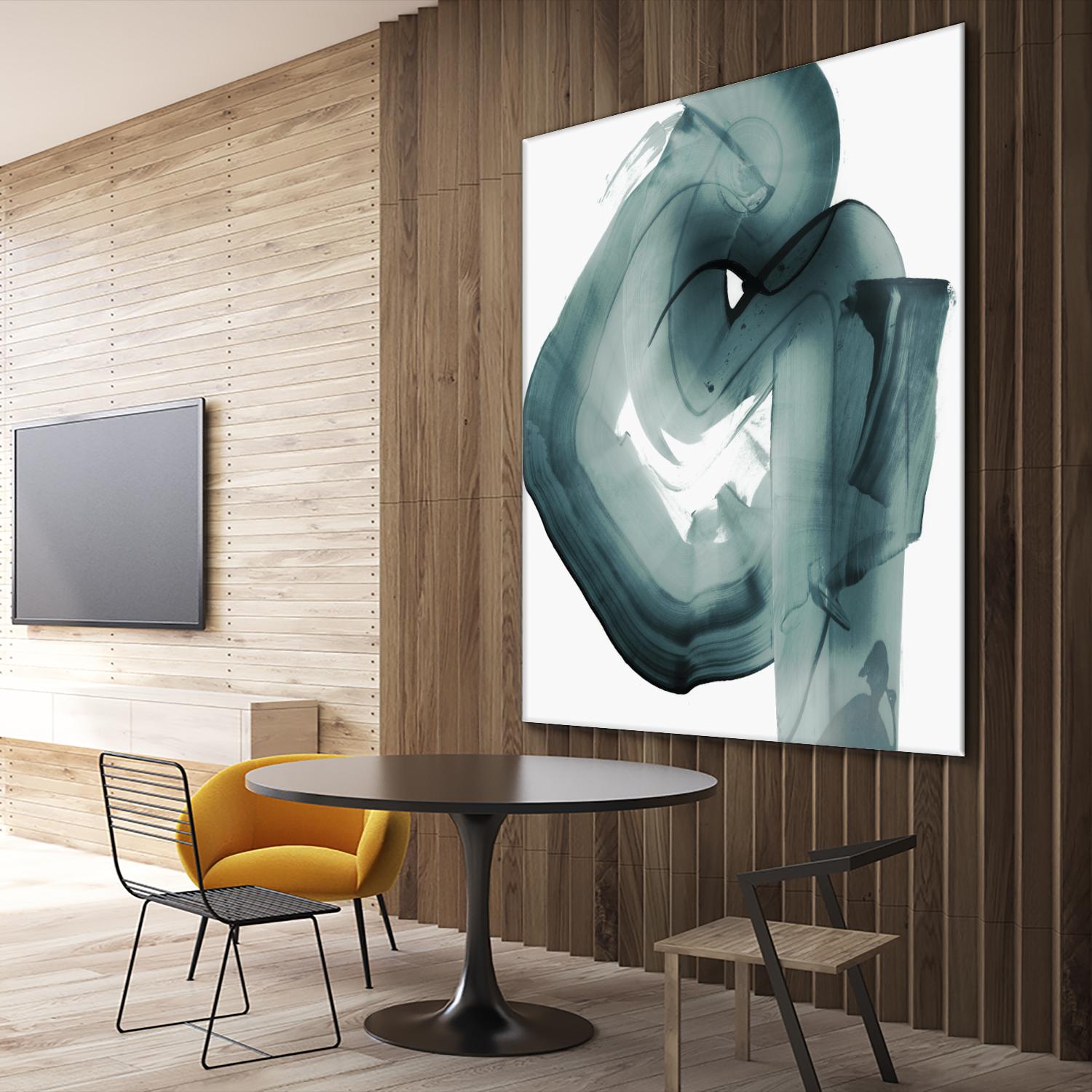 Swirl V by PI Studio on GIANT ART - white abstract