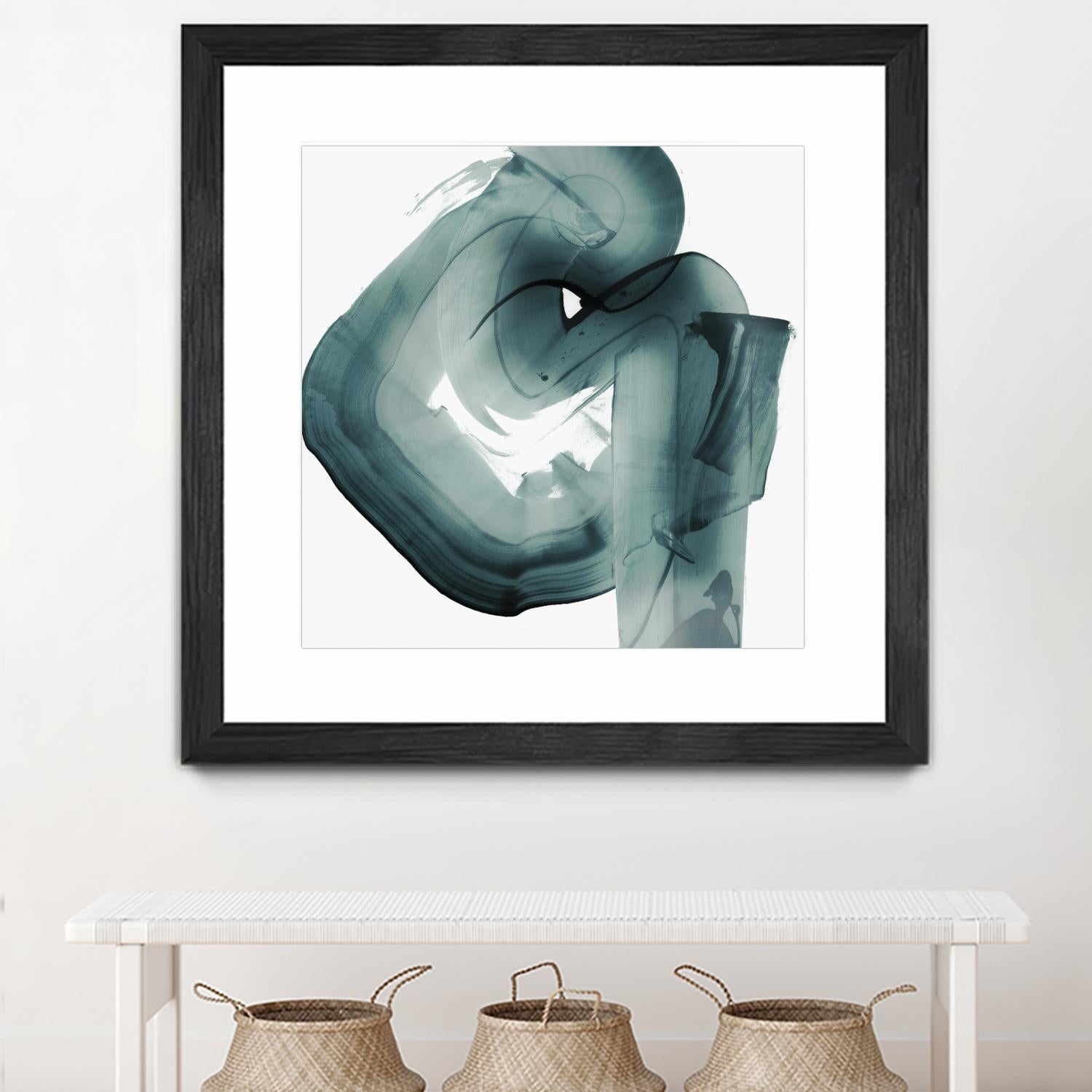 Swirl V by PI Studio on GIANT ART - white abstract