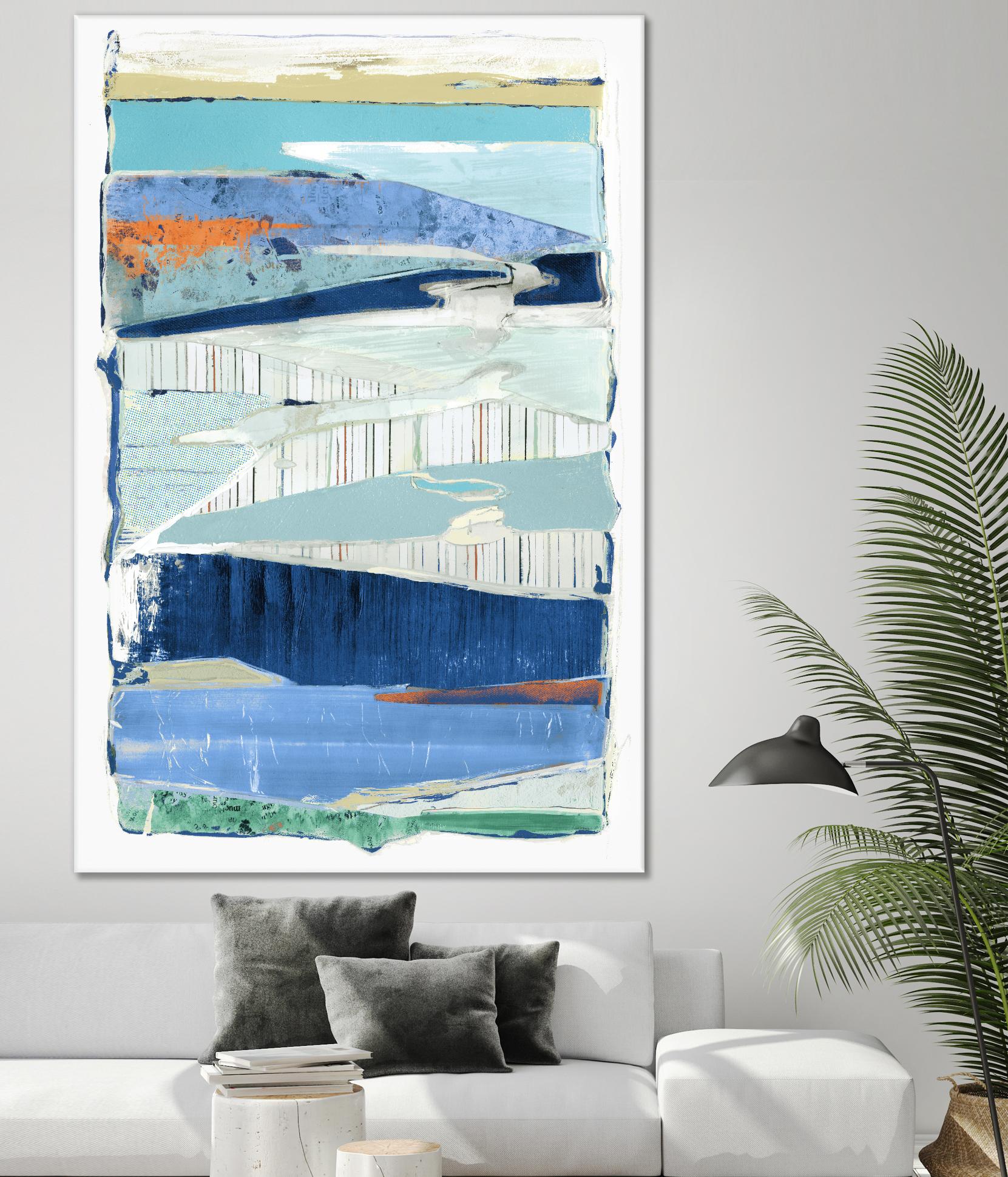 Collage IV by PI Studio on GIANT ART - white abstract