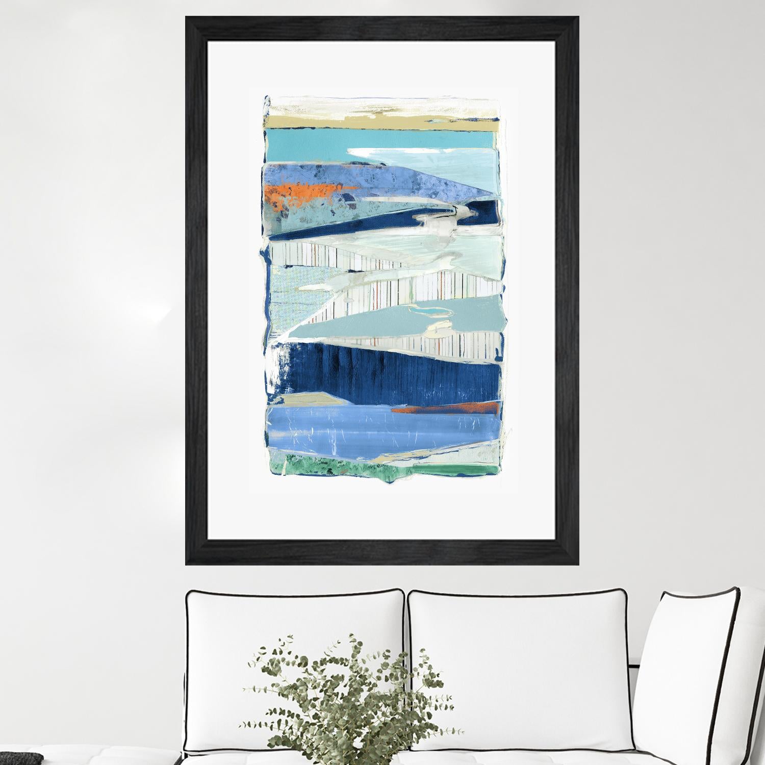 Collage IV by PI Studio on GIANT ART - white abstract