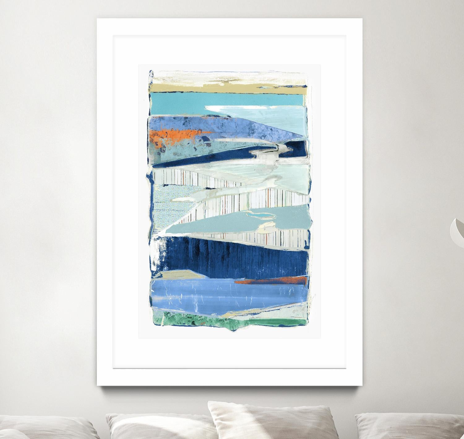 Collage IV by PI Studio on GIANT ART - white abstract