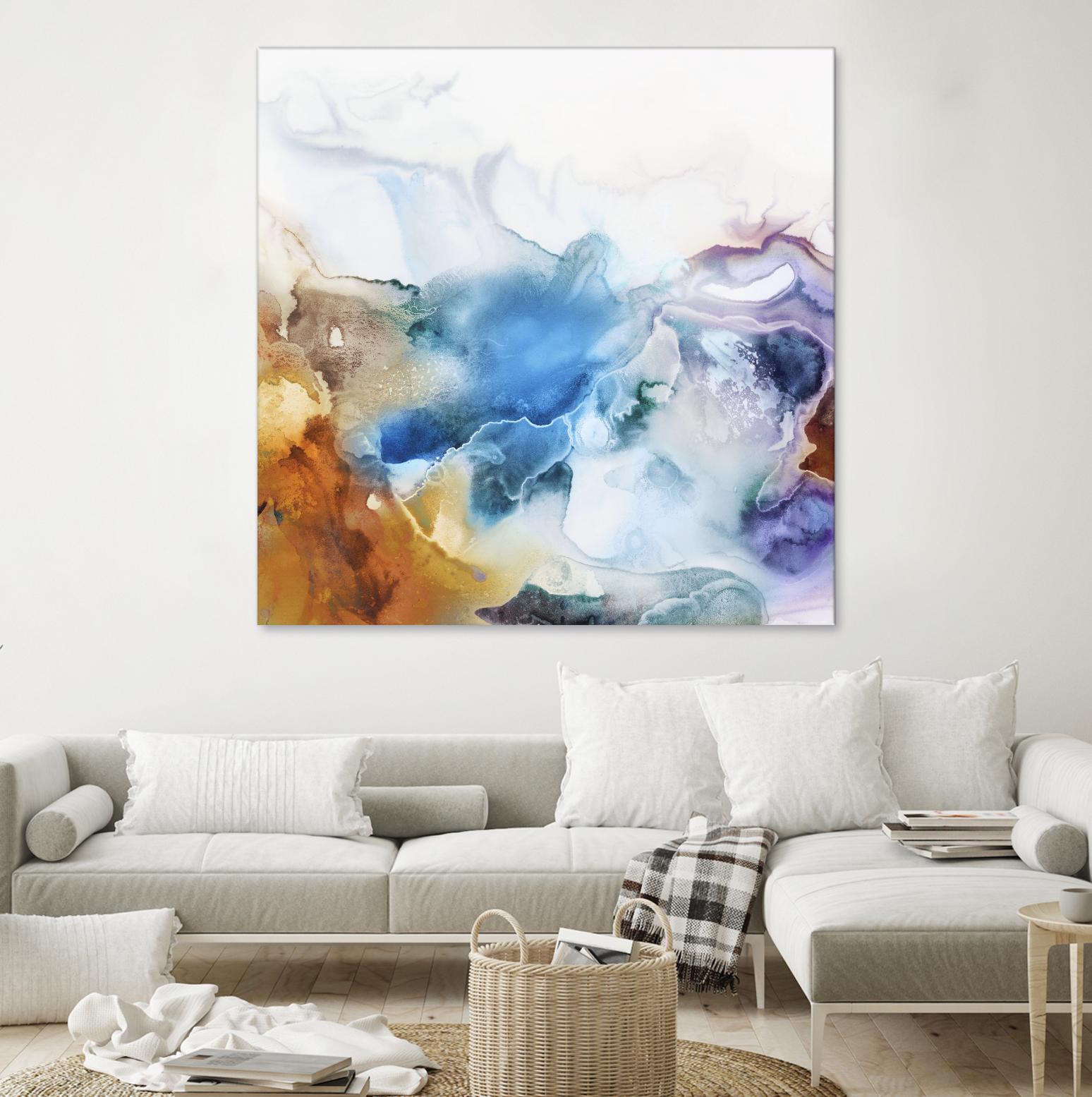 Swerve by PI Studio on GIANT ART - rust abstract