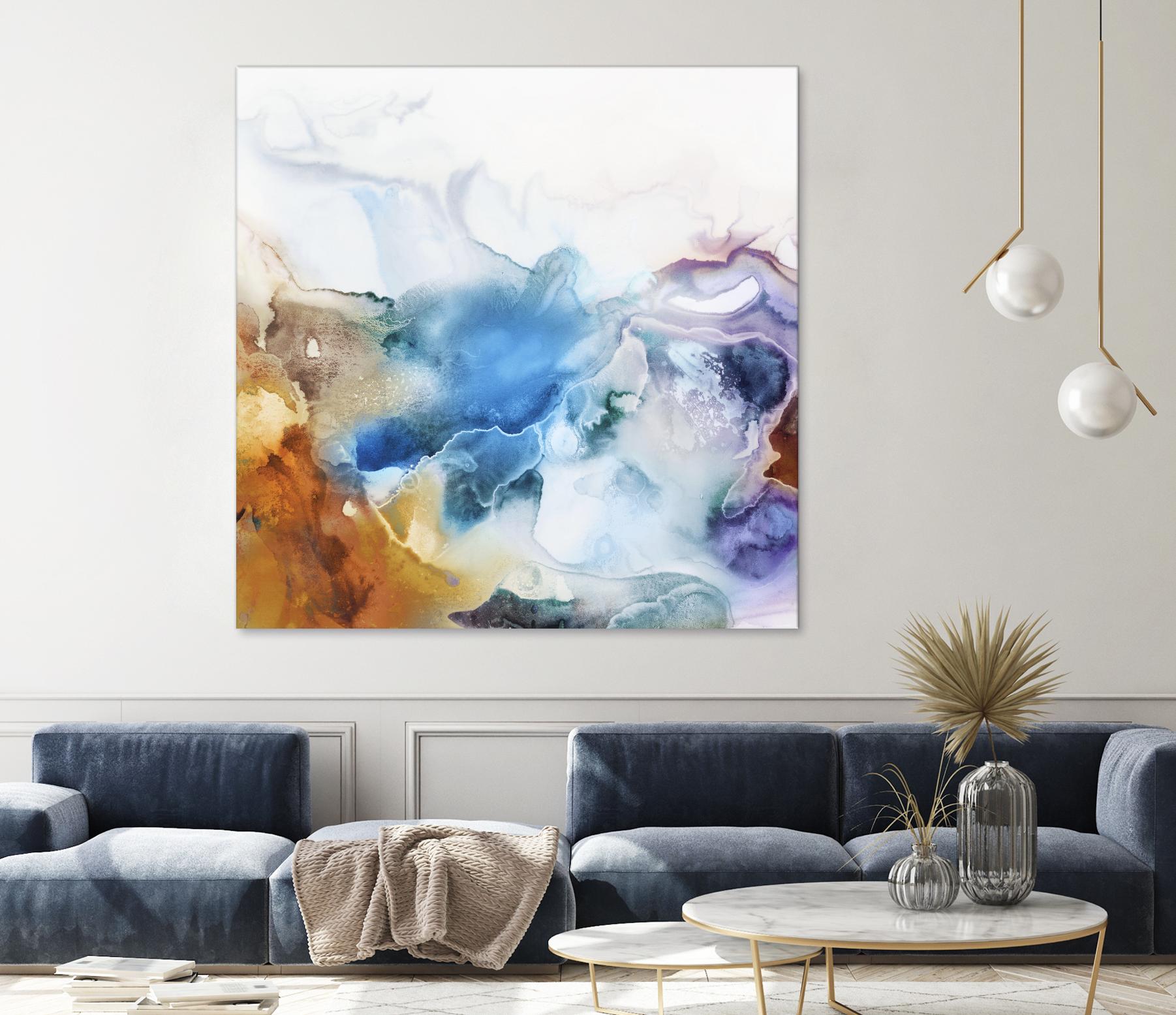 Swerve by PI Studio on GIANT ART - rust abstract