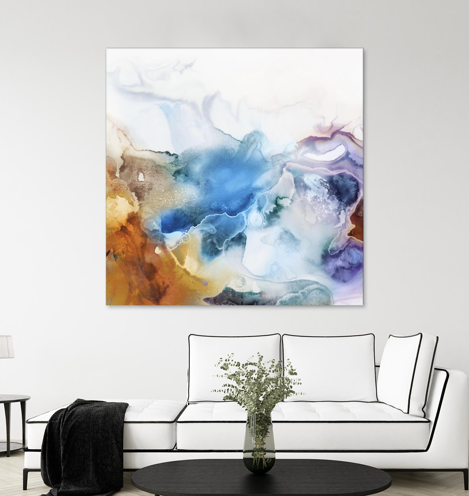 Swerve by PI Studio on GIANT ART - rust abstract