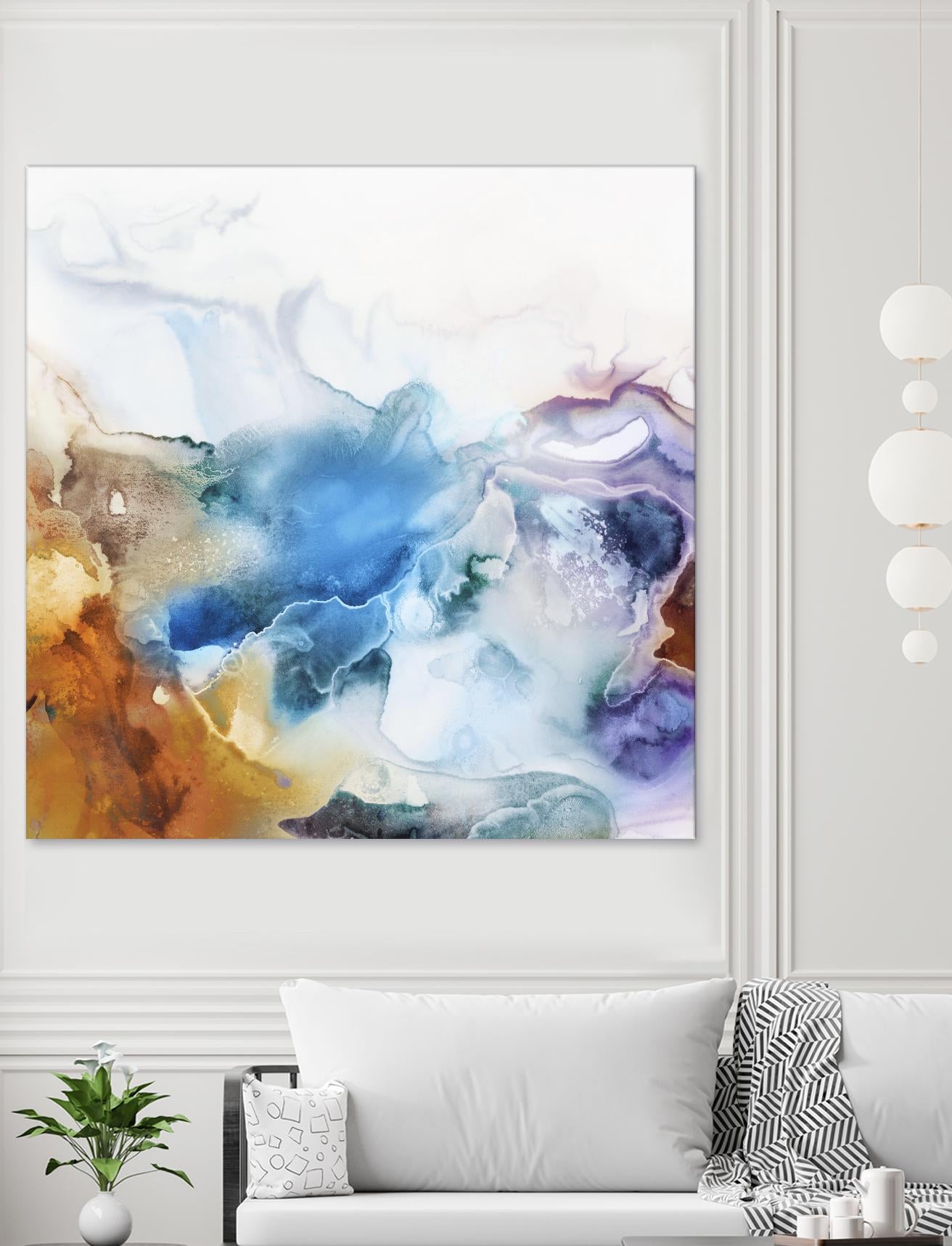 Swerve by PI Studio on GIANT ART - rust abstract