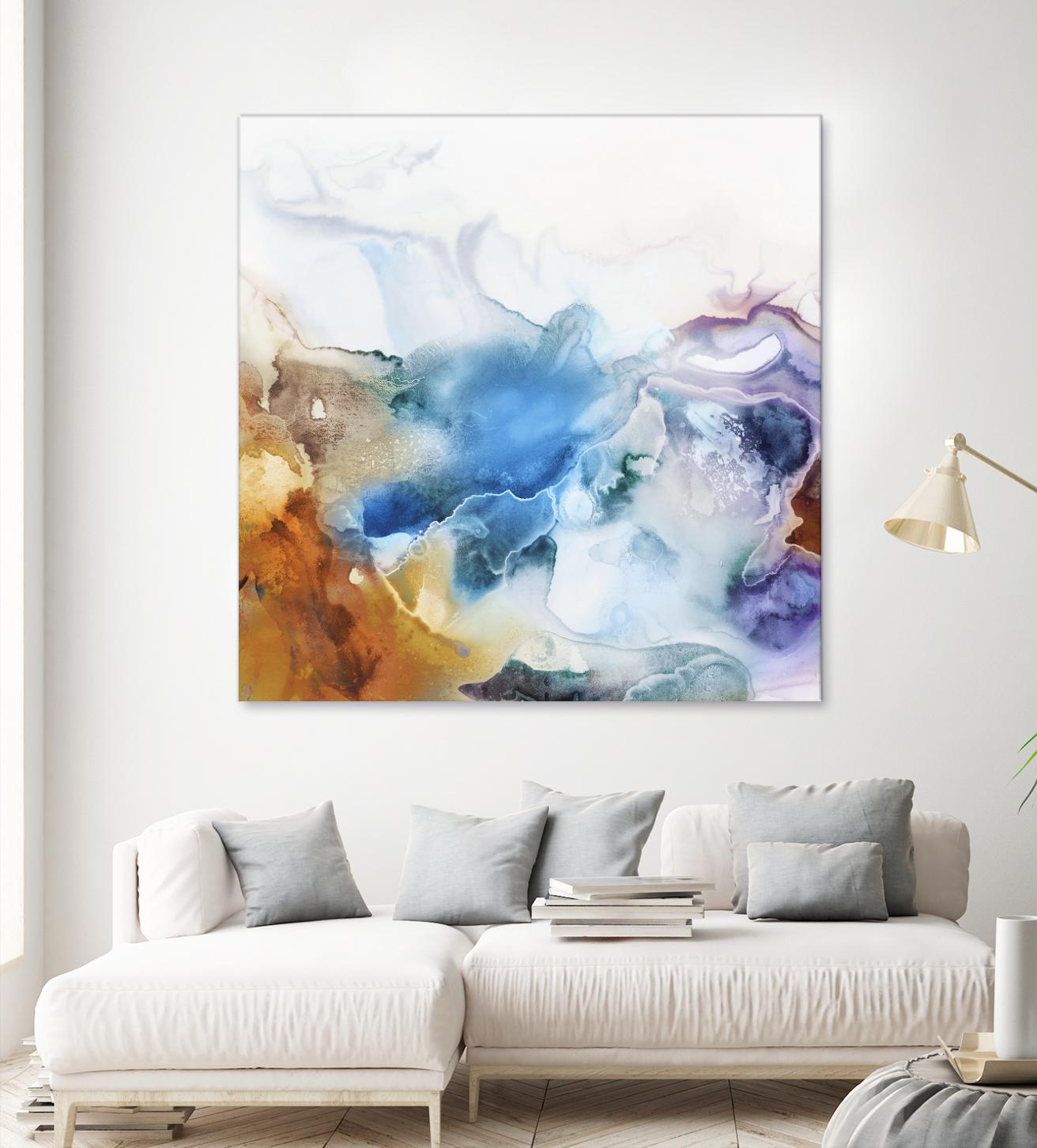 Swerve by PI Studio on GIANT ART - rust abstract