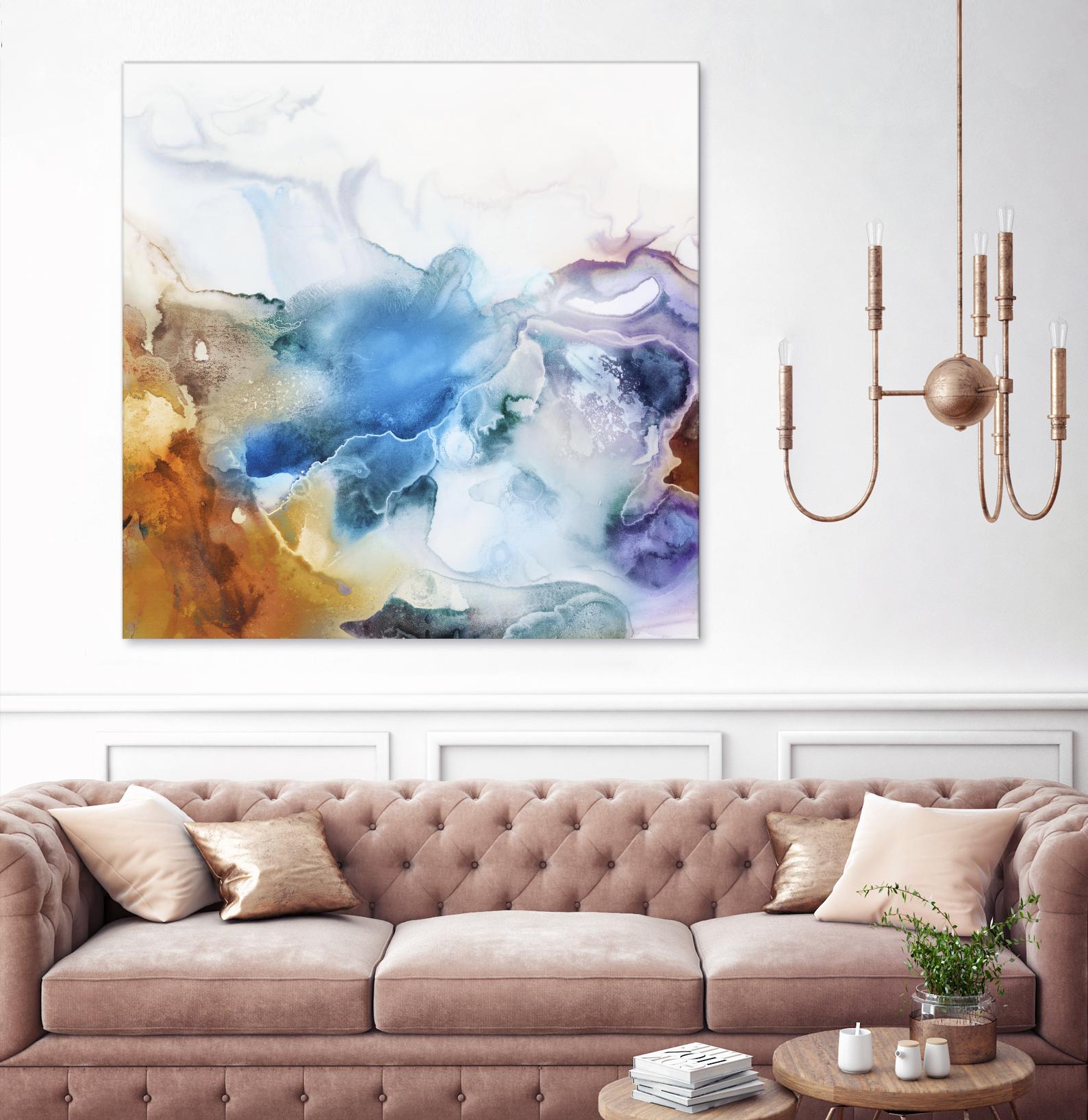 Swerve by PI Studio on GIANT ART - rust abstract