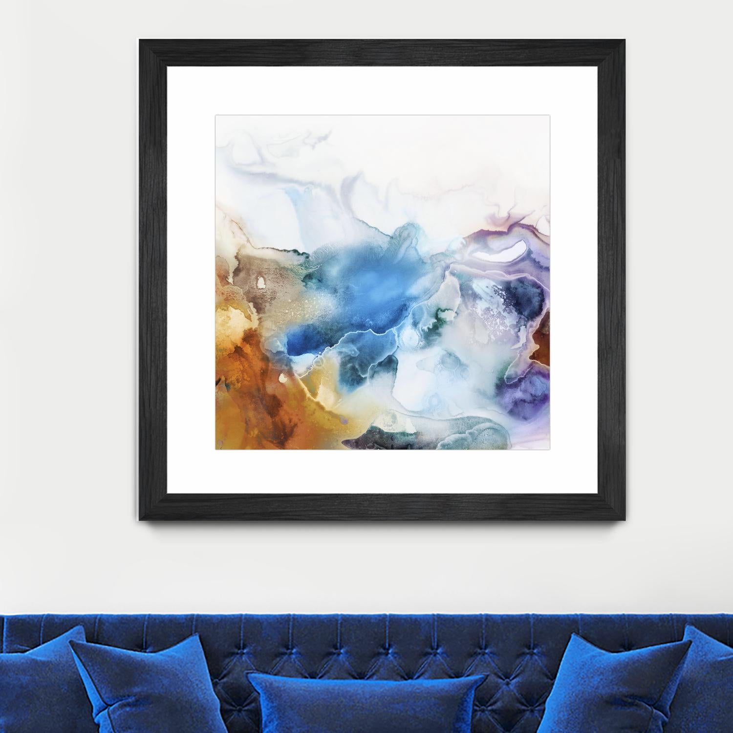 Swerve by PI Studio on GIANT ART - rust abstract