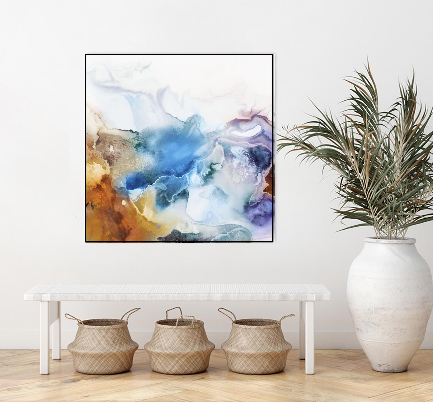 Swerve by PI Studio on GIANT ART - rust abstract