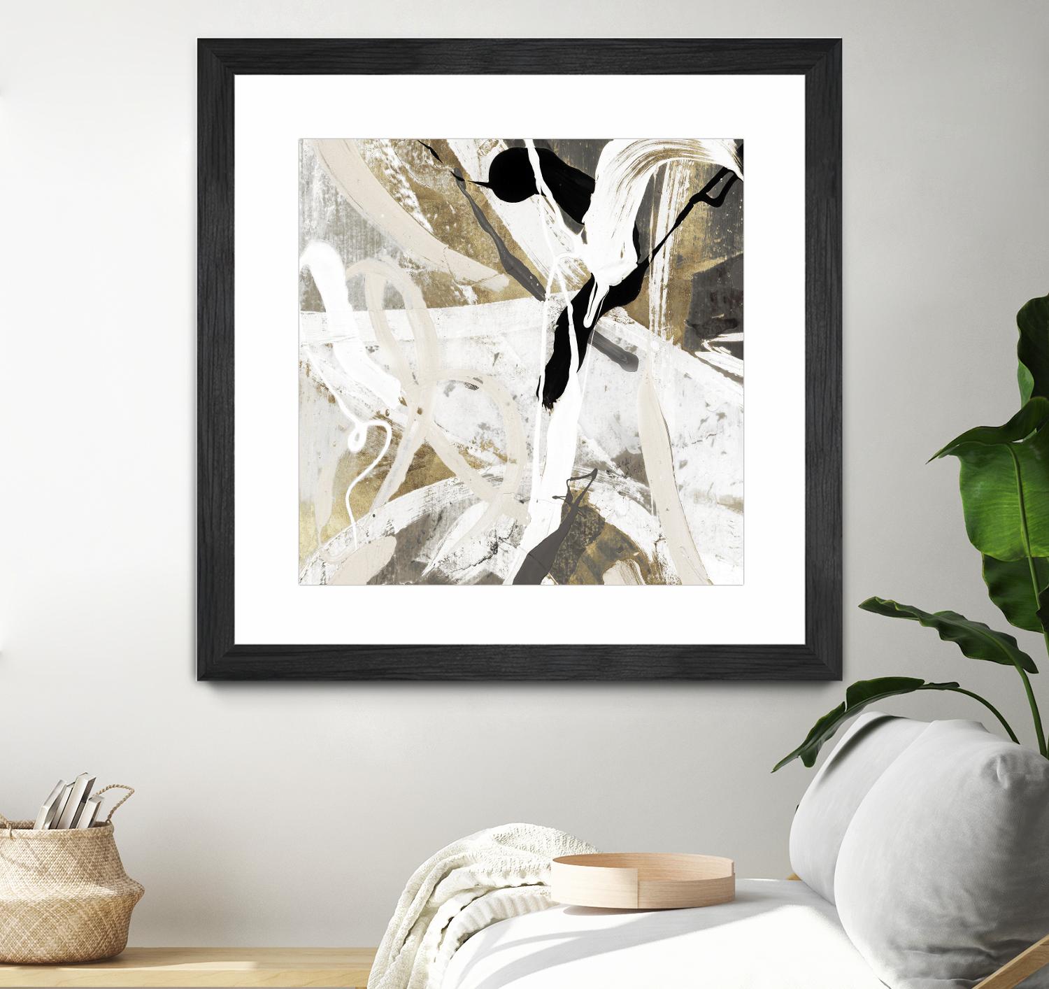 Tangled IV by PI Studio on GIANT ART - gold abstract