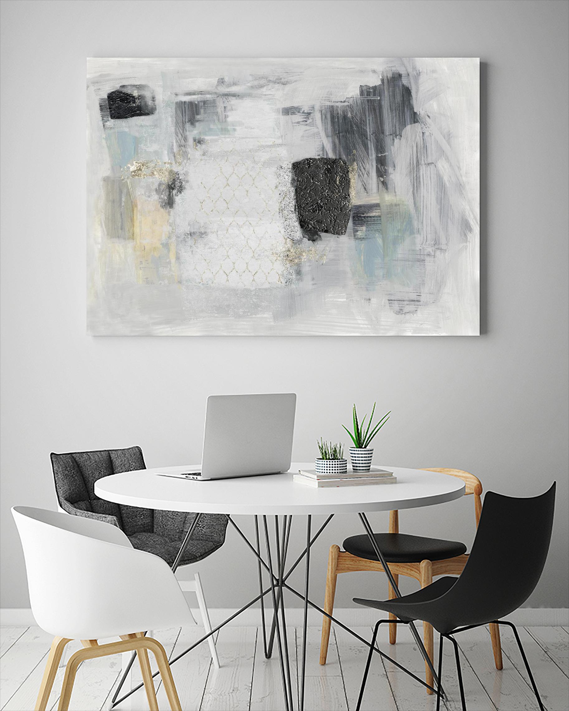 Baroque Abstract I by PI Studio on GIANT ART - black abstract
